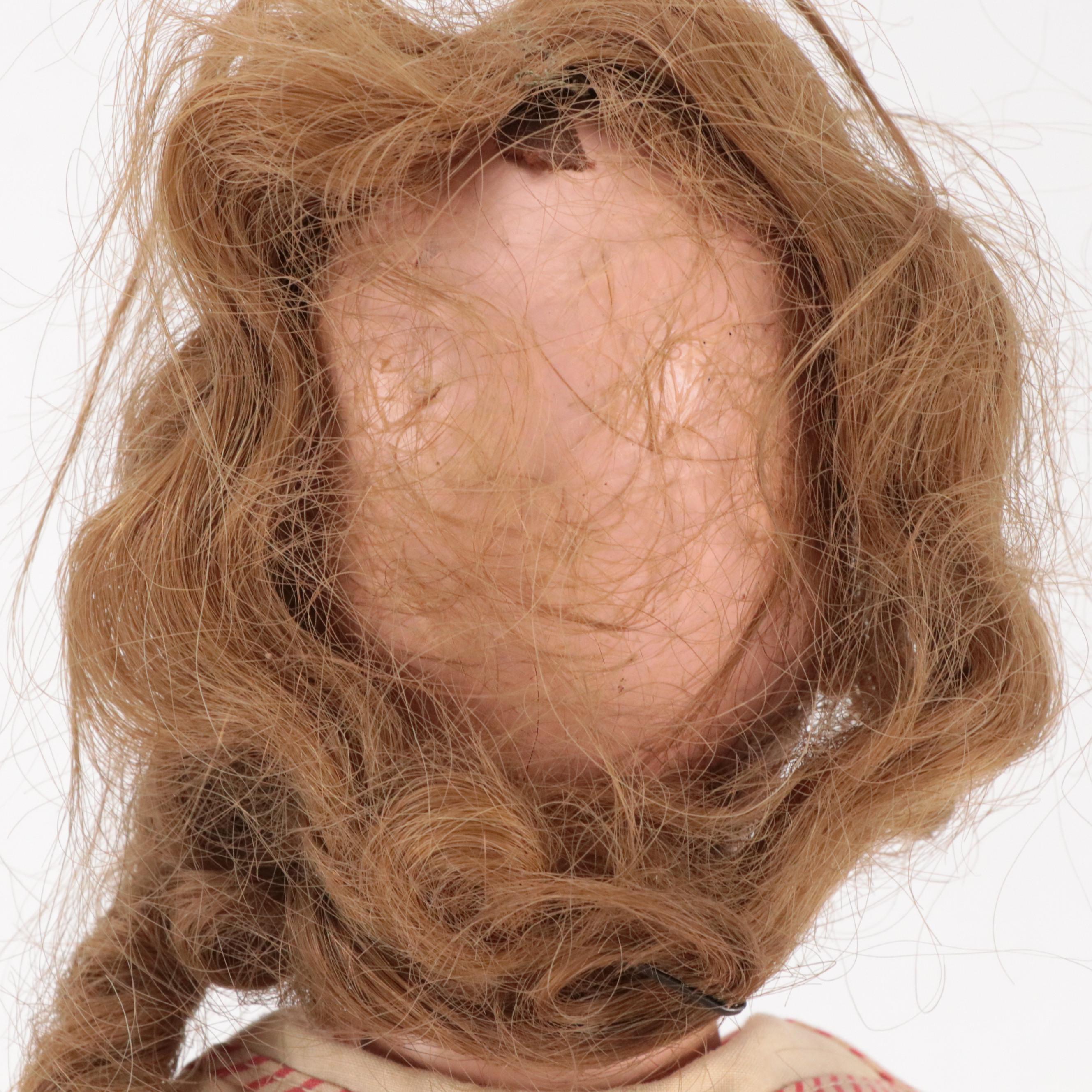 Jazz Age Compostion Boudoir Dolls, Early to Mid-20th Century