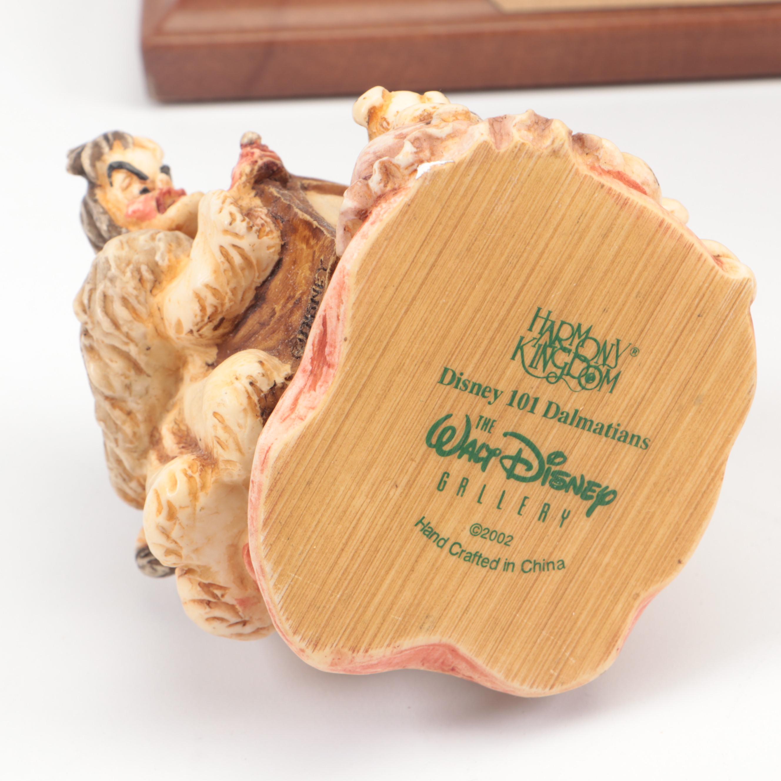 Disney "101 Dalmatians", "Cinderella's Castle" "Cinderella" Figurines, and More