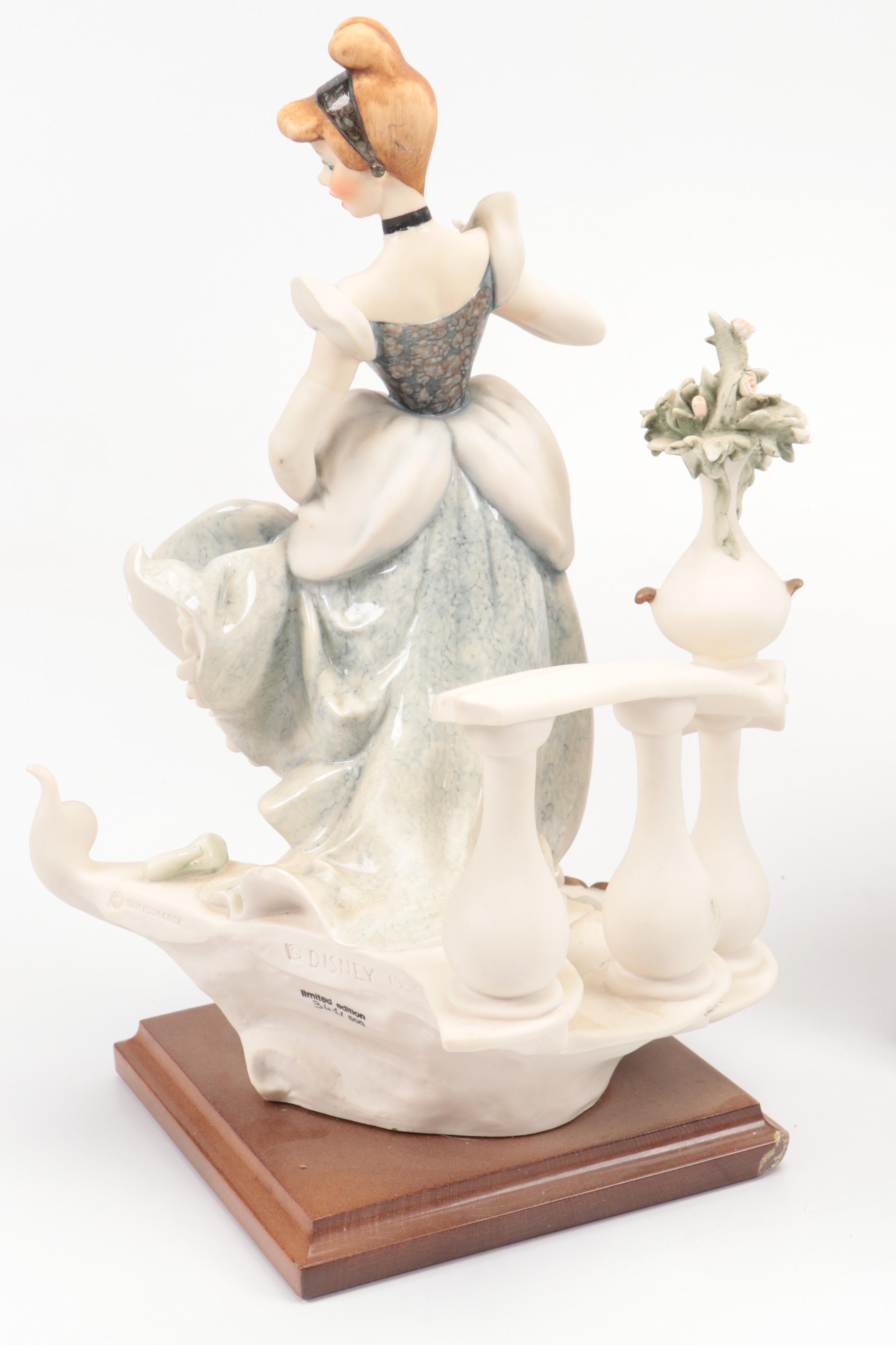 Disney "101 Dalmatians", "Cinderella's Castle" "Cinderella" Figurines, and More