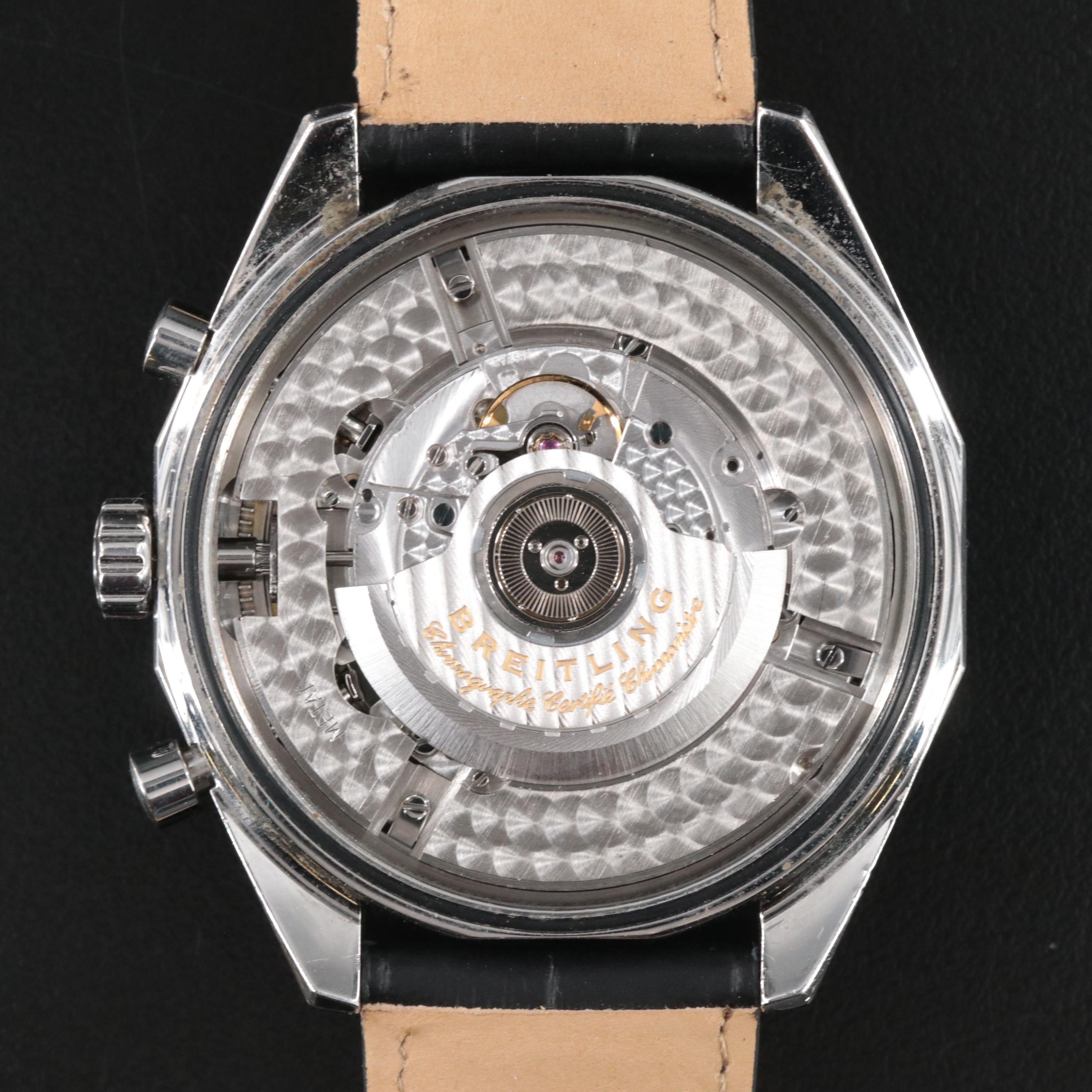 Breitling Chrono-Matic 49mm Stainless Steel Watch