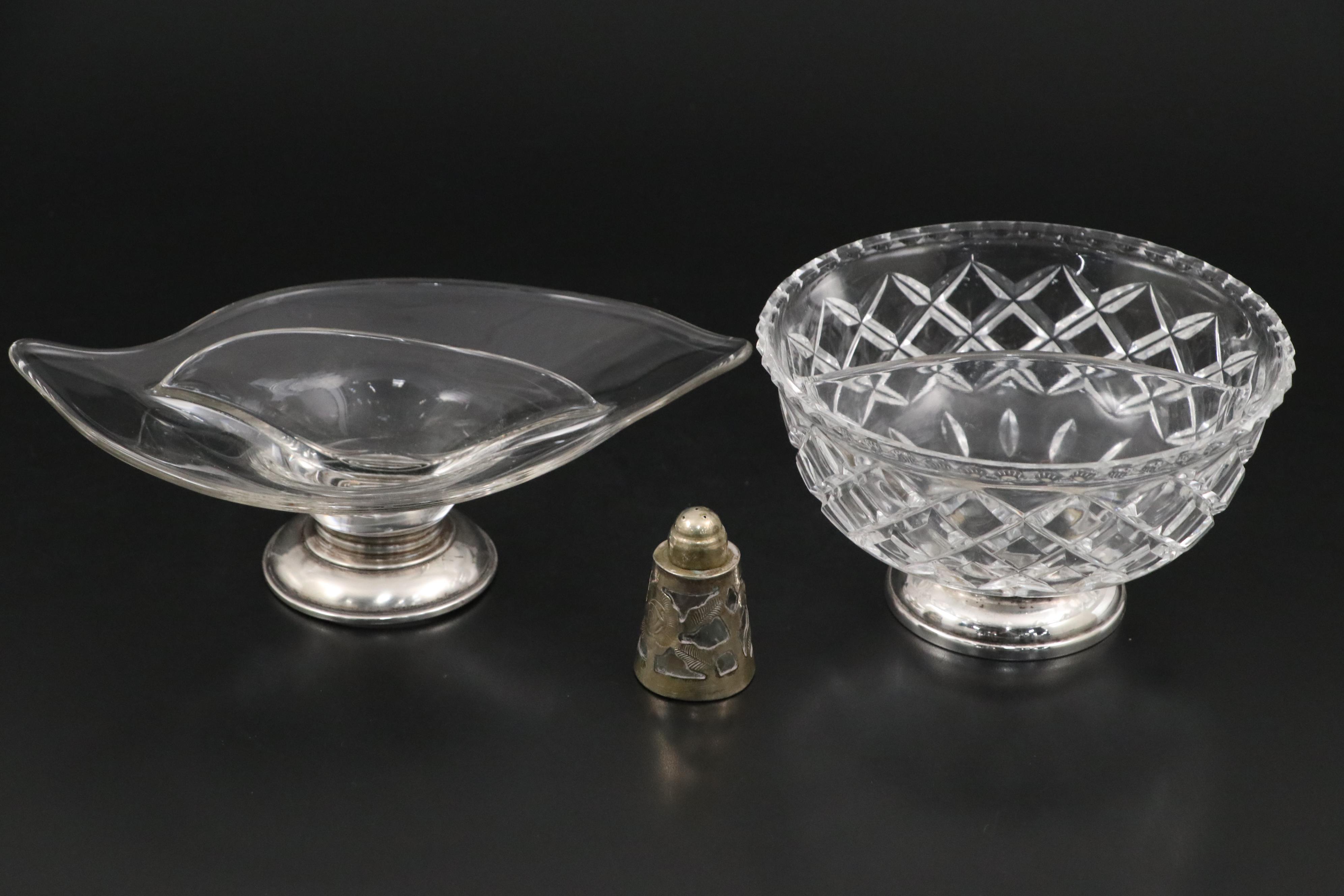 Lunt Sterling Silver Carving Set with Web Sterling Silver Knife and More