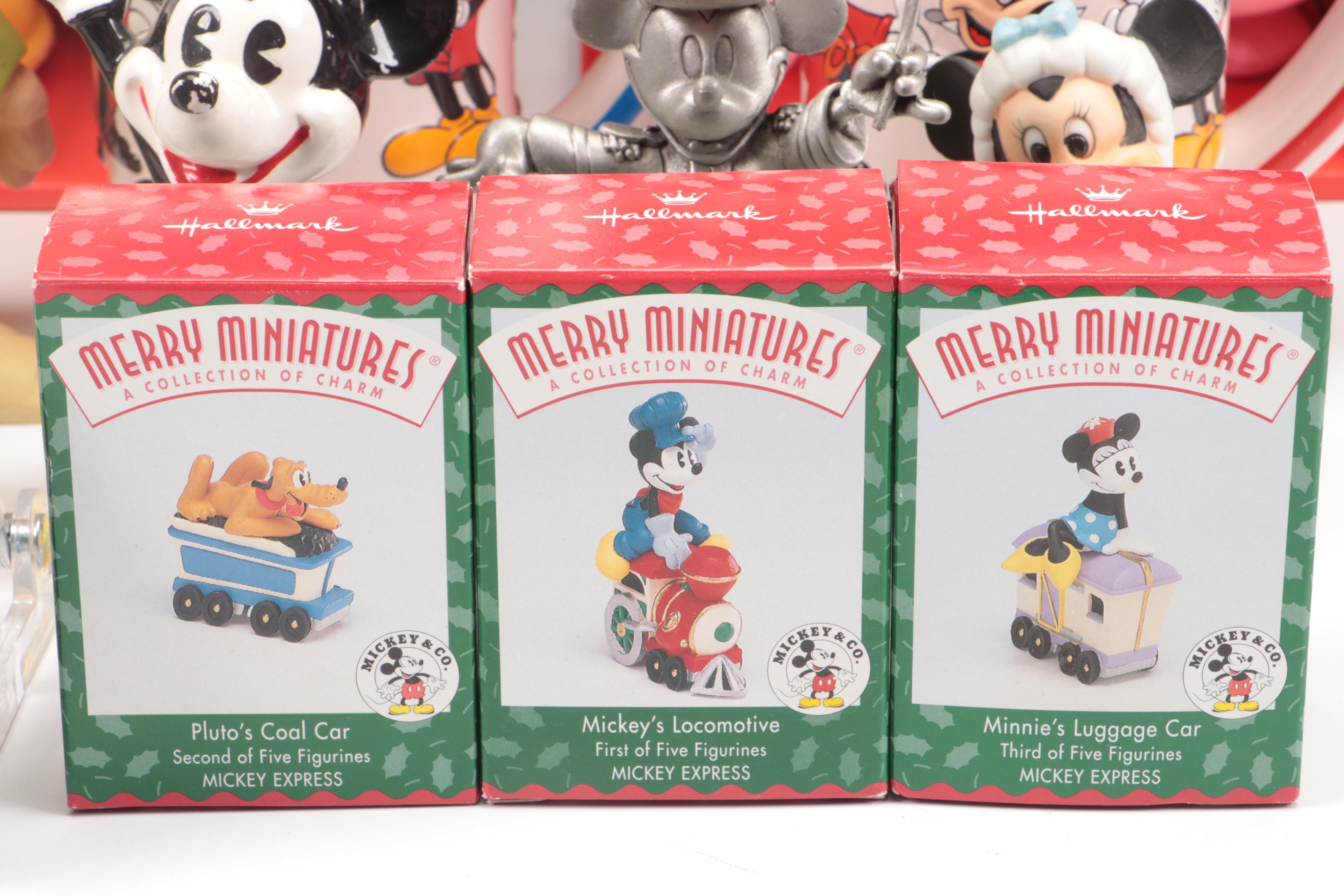 Walt Disney Donald and Daisy Duck Fabric Toys with Mickey Mugs and More