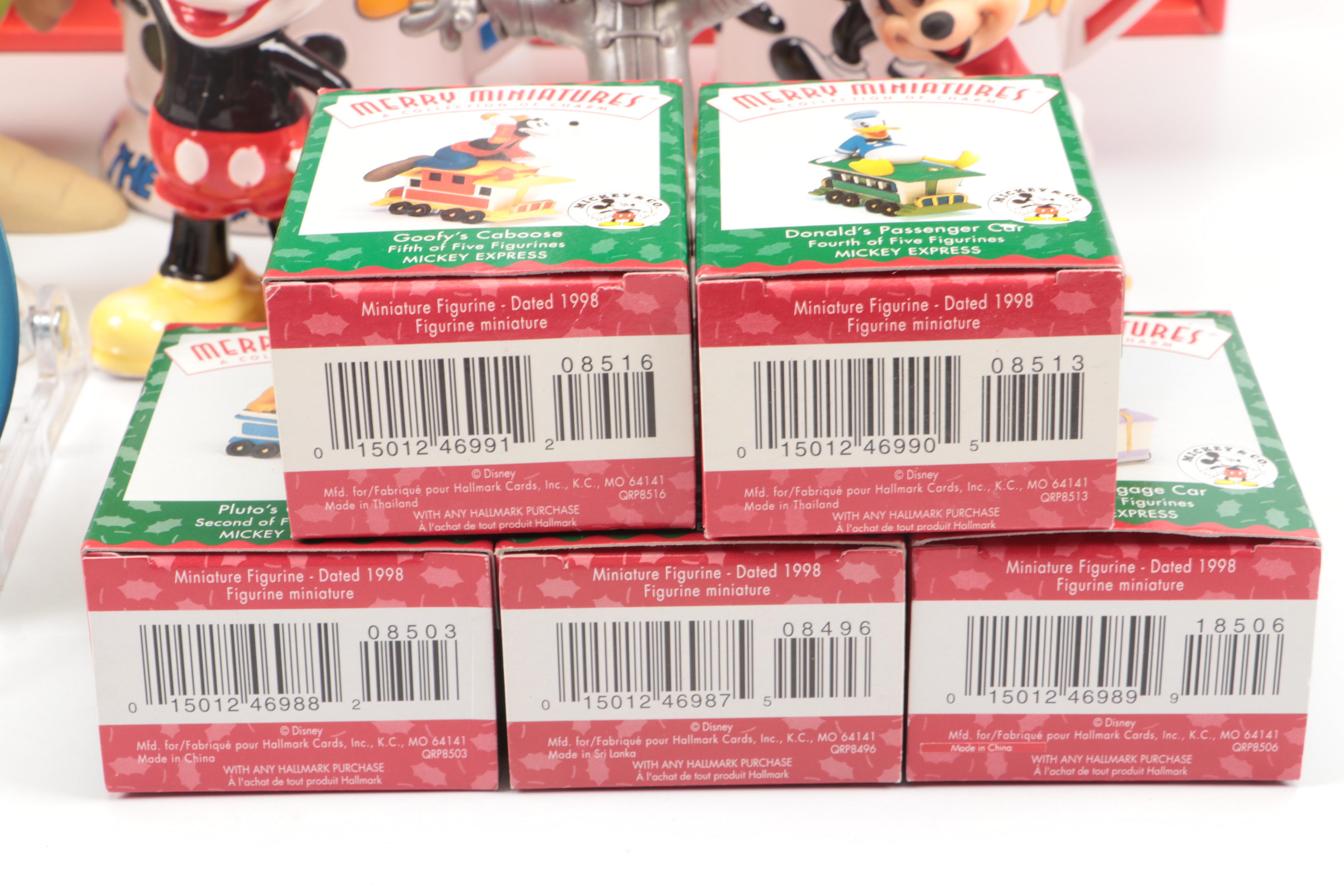 Walt Disney Donald and Daisy Duck Fabric Toys with Mickey Mugs and More