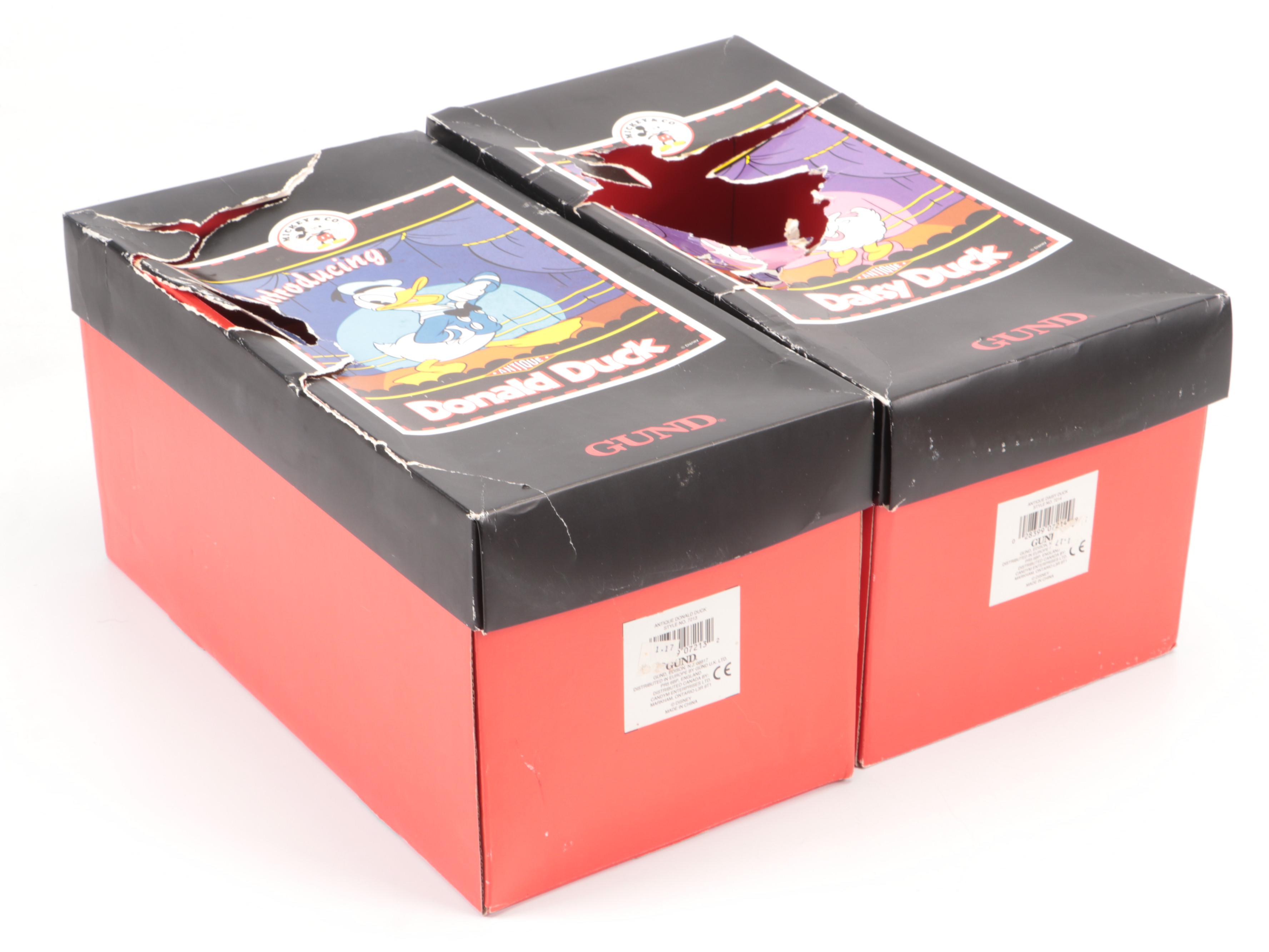 Walt Disney Donald and Daisy Duck Fabric Toys with Mickey Mugs and More