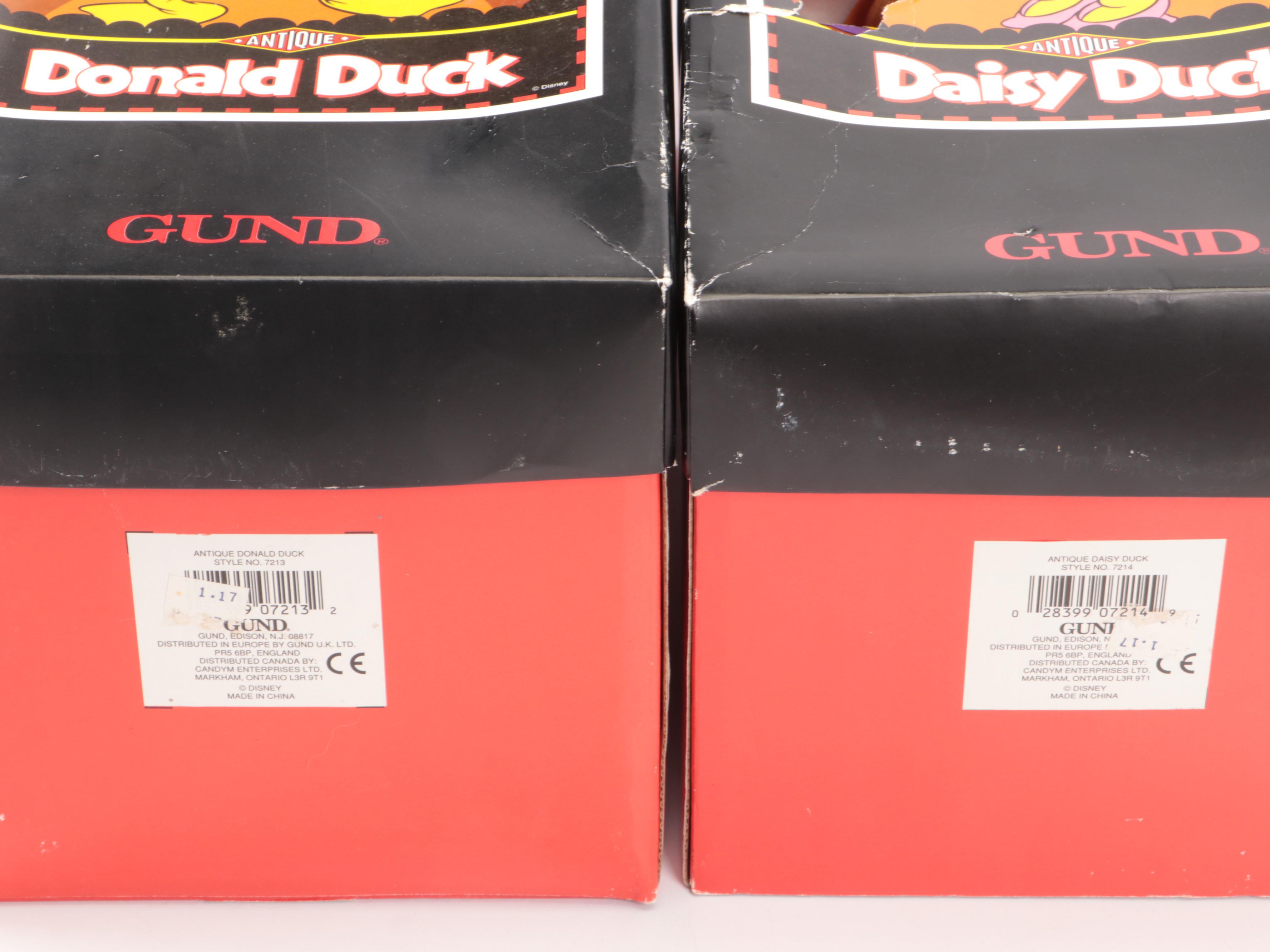 Walt Disney Donald and Daisy Duck Fabric Toys with Mickey Mugs and More