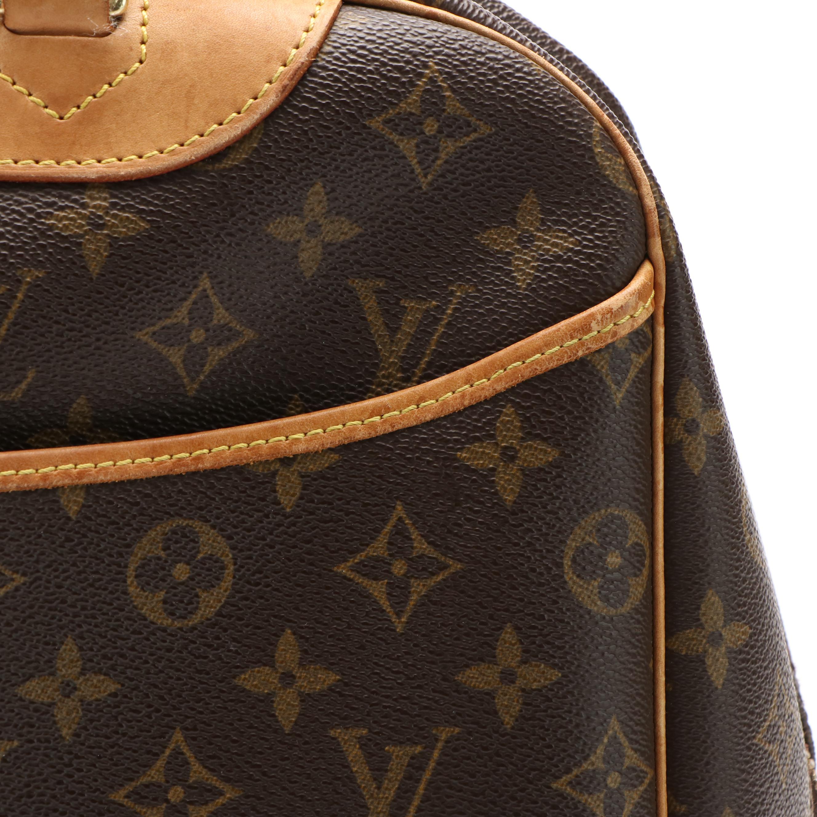 Louis Vuitton Deauville Monogram Canvas Handbag