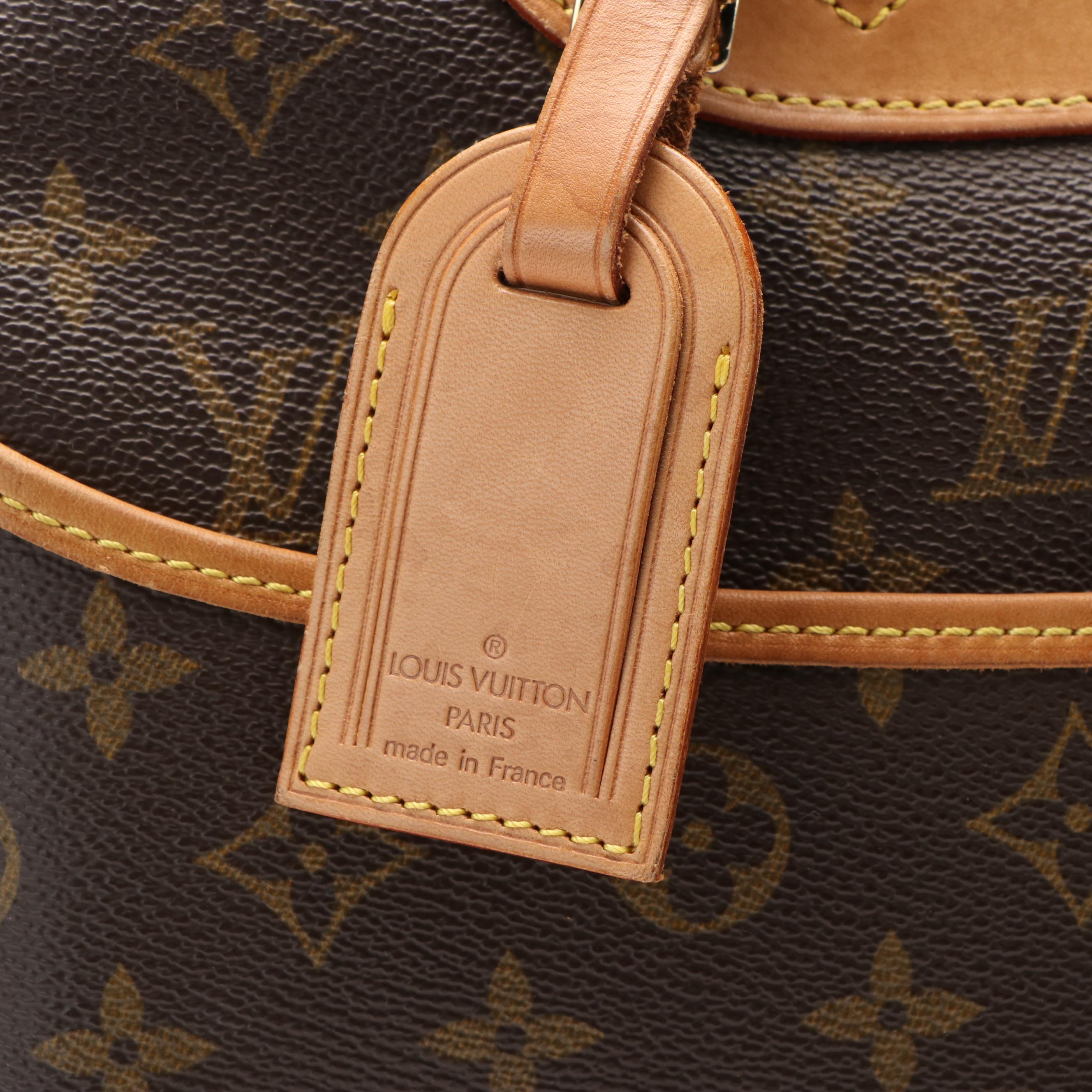 Louis Vuitton Deauville Monogram Canvas Handbag