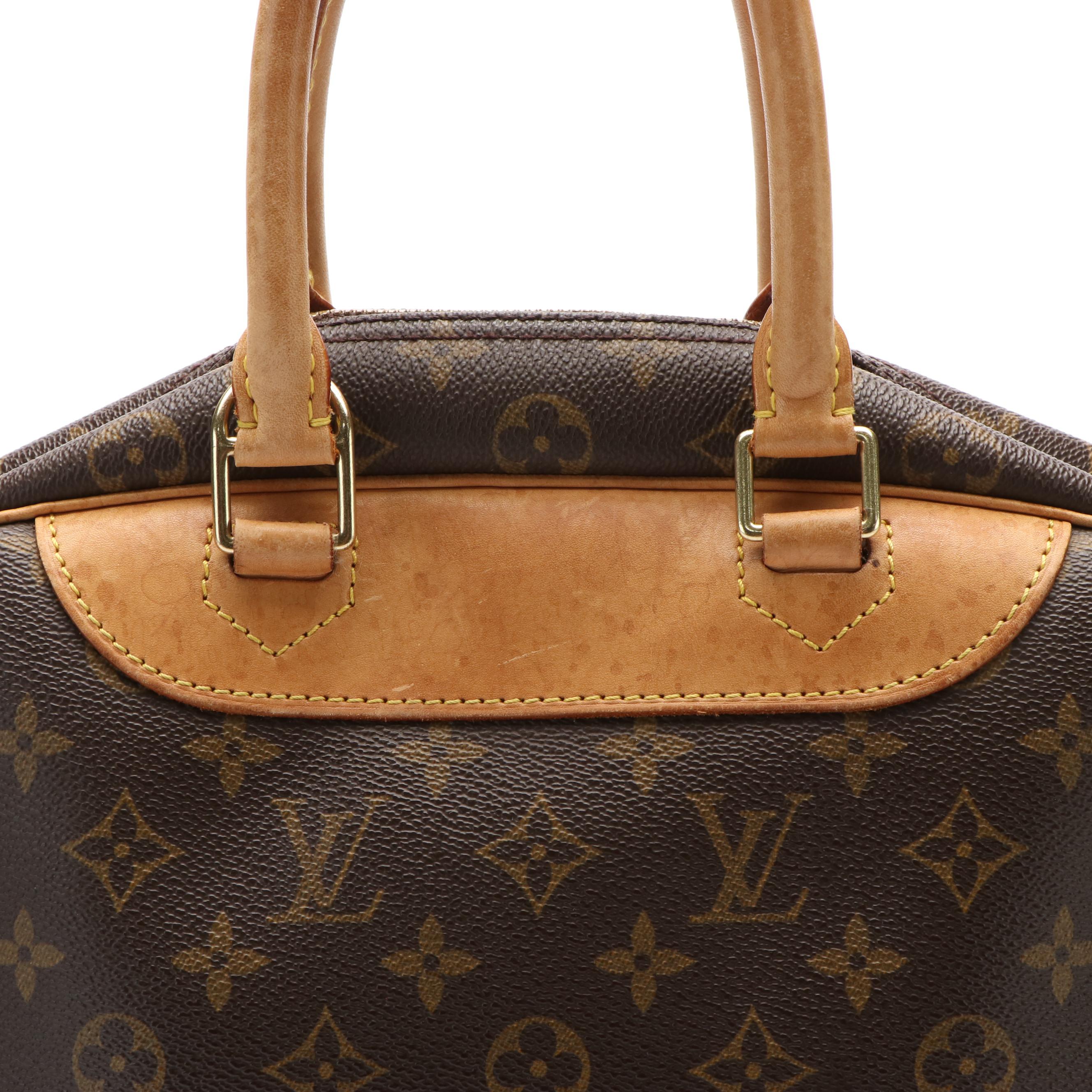Louis Vuitton Deauville Monogram Canvas Handbag