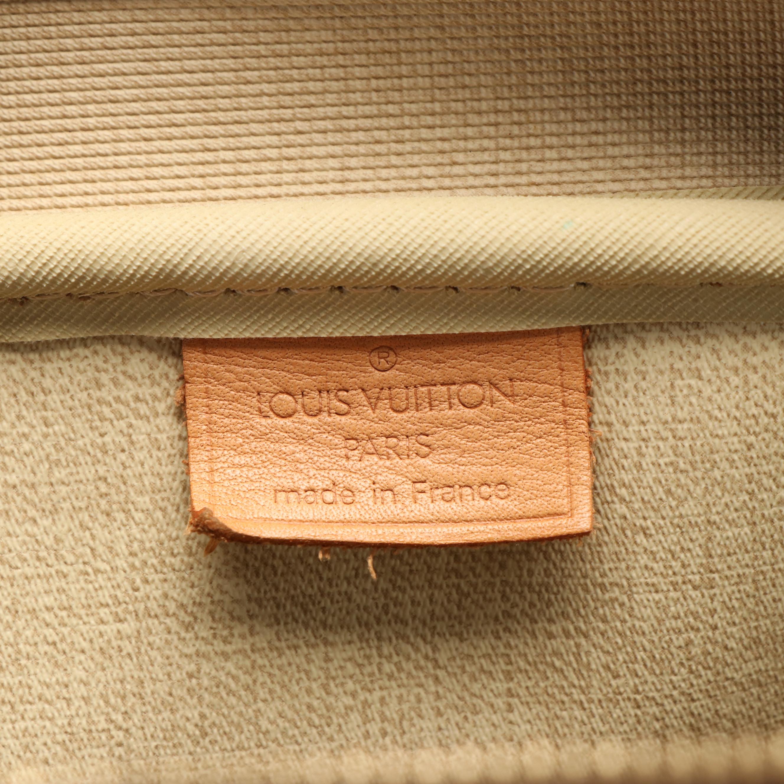 Louis Vuitton Deauville Monogram Canvas Handbag