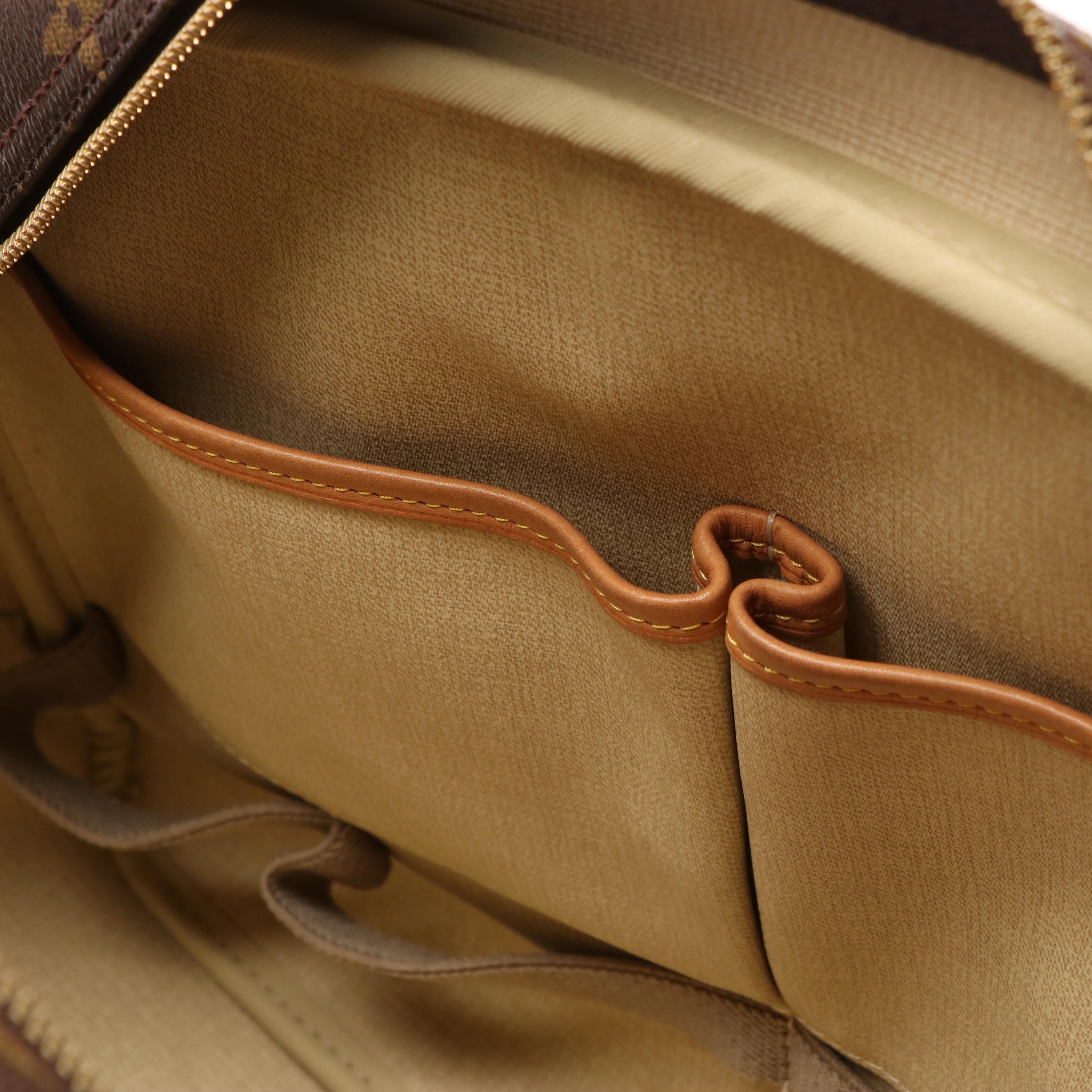 Louis Vuitton Deauville Monogram Canvas Handbag