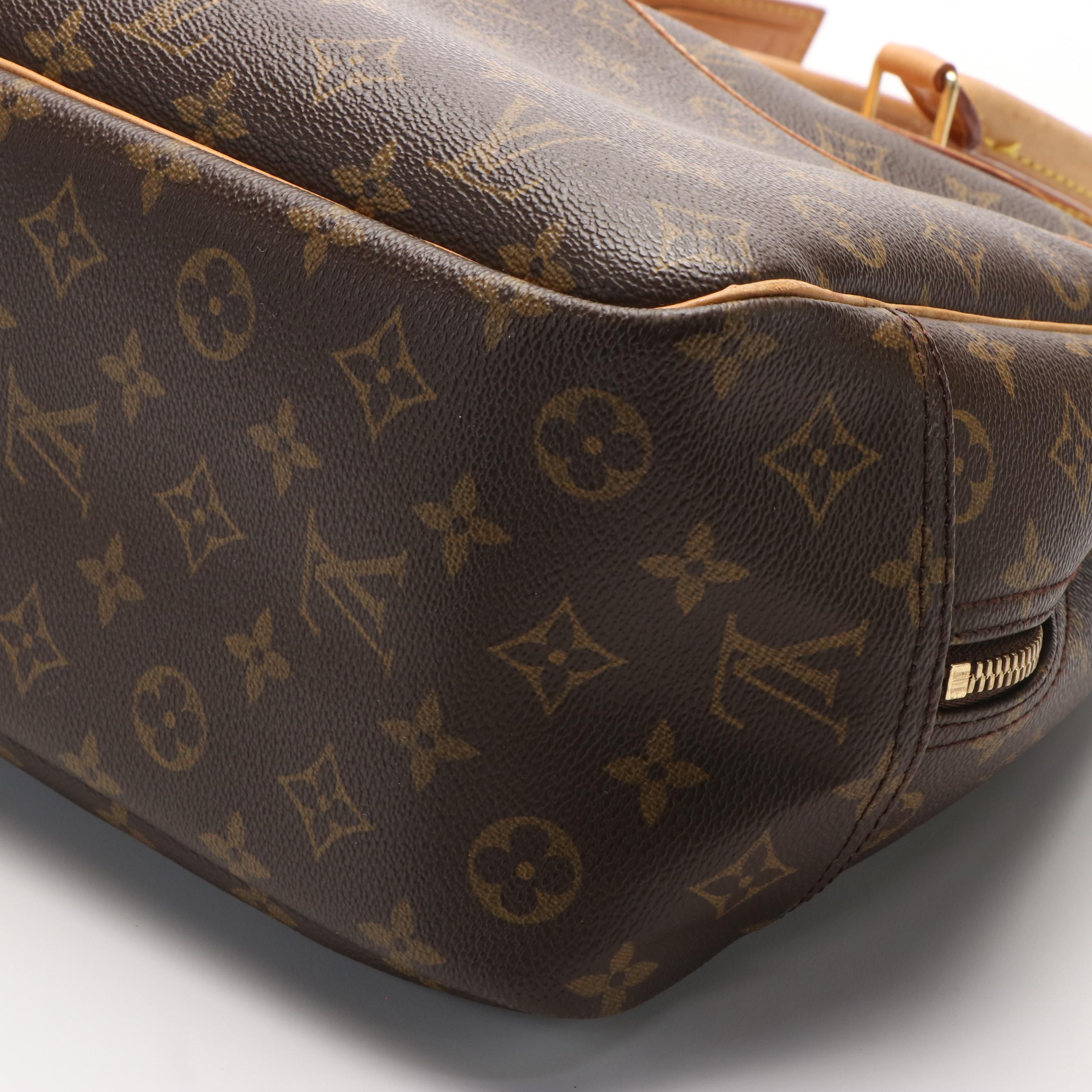 Louis Vuitton Deauville Monogram Canvas Handbag