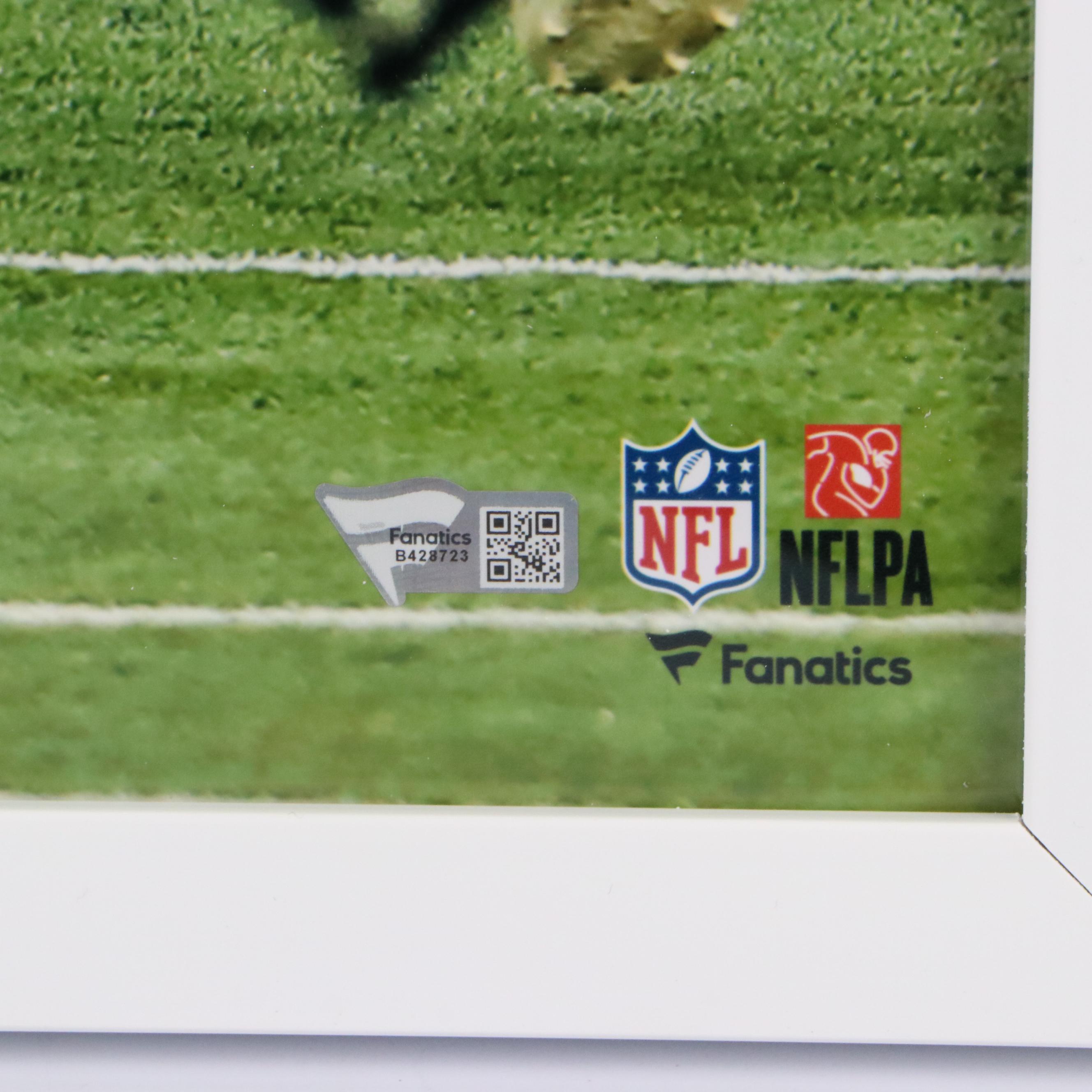 Joe Burrow Signed Cincinnati Bengals Framed Print