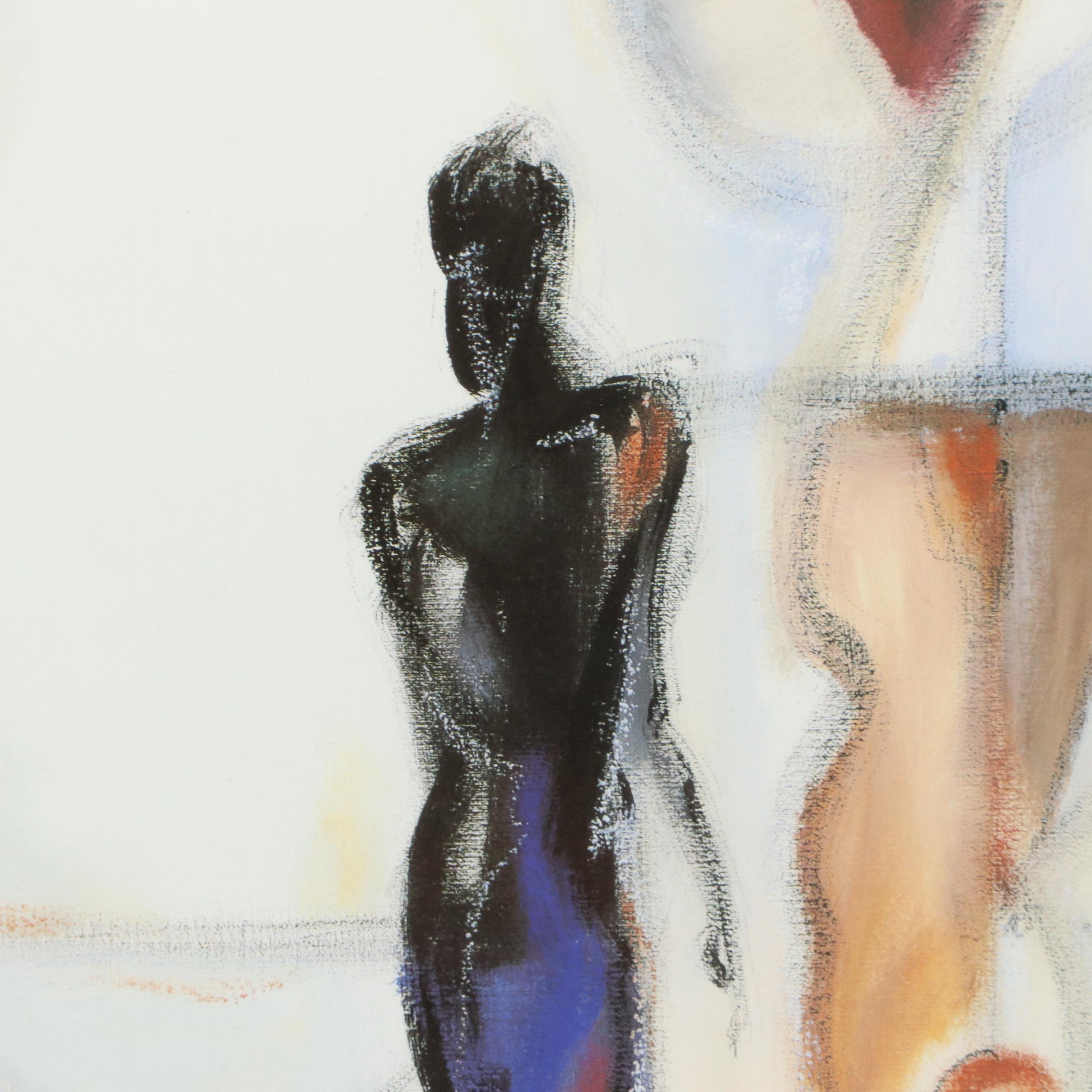 Offset Lithograph After Alfred Gockel "Dream"