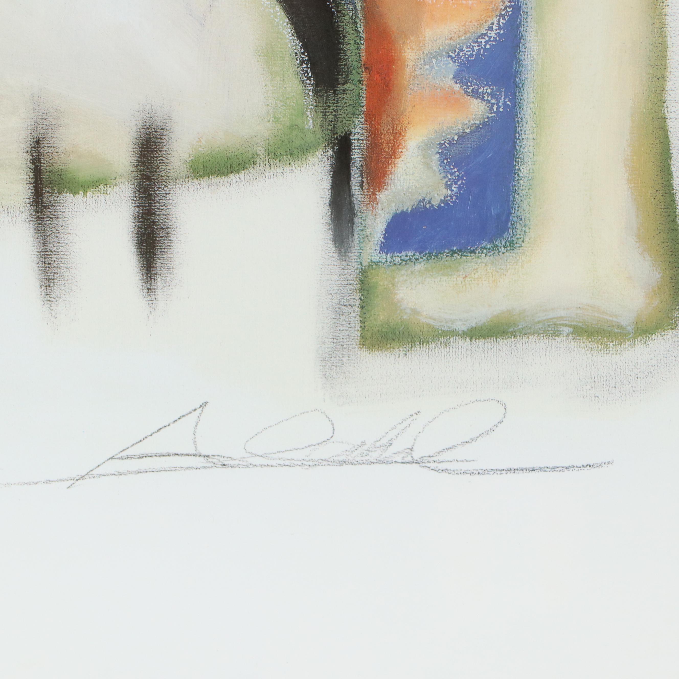 Offset Lithograph After Alfred Gockel "Dream"