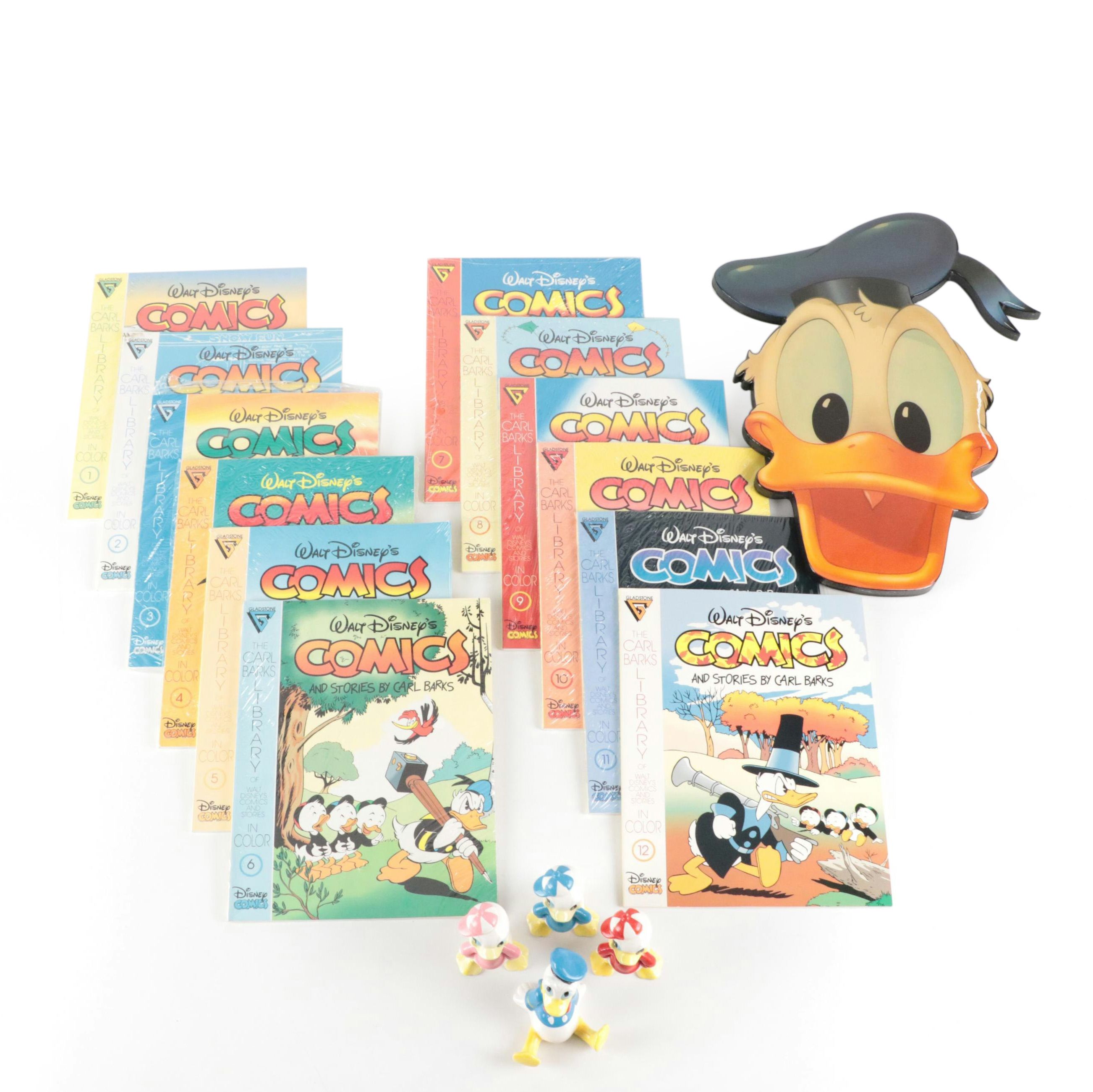 Carl Barks Library "Walt Disney's Comics and Stories" Vol. 1–12 and More