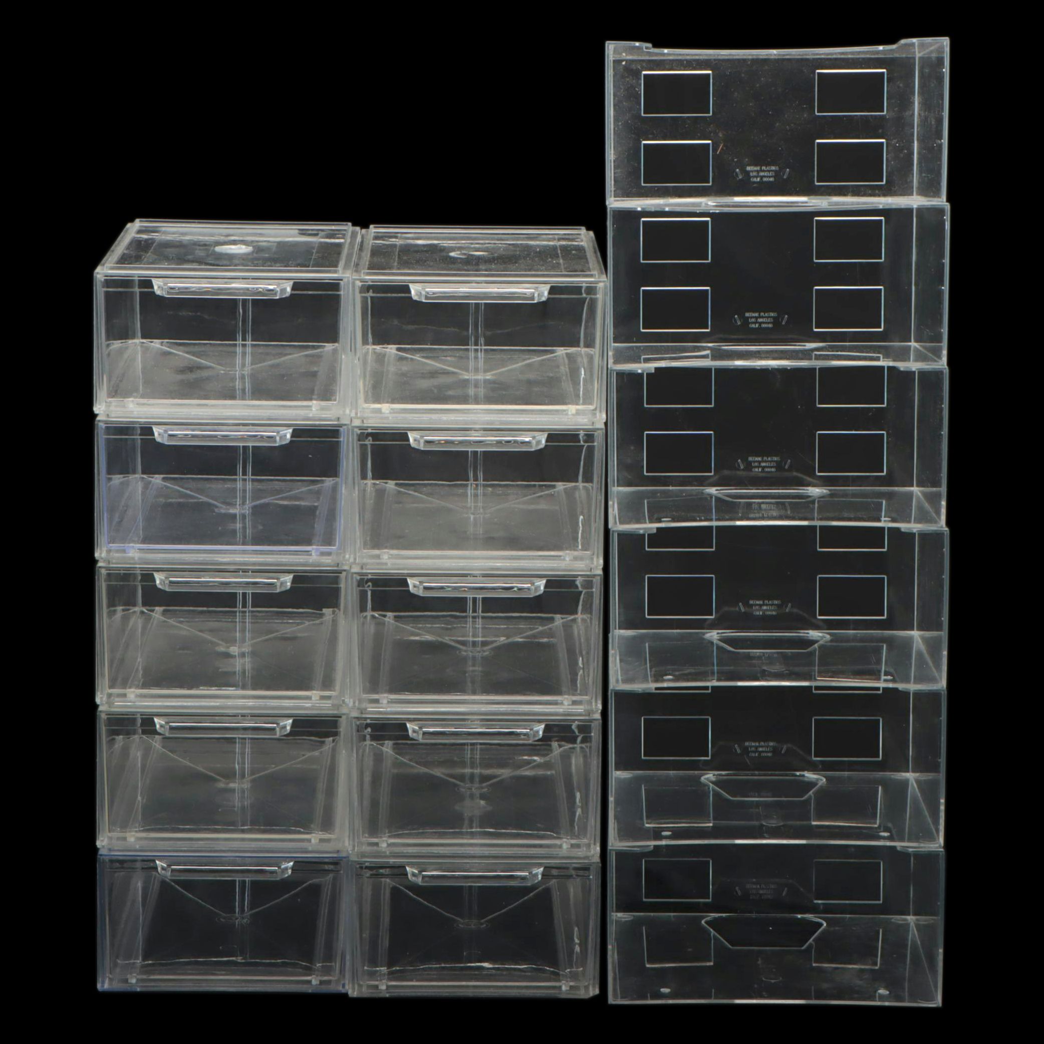 Beemak Plastics Acrylic Literature Holders and Other Acrylic Sliding