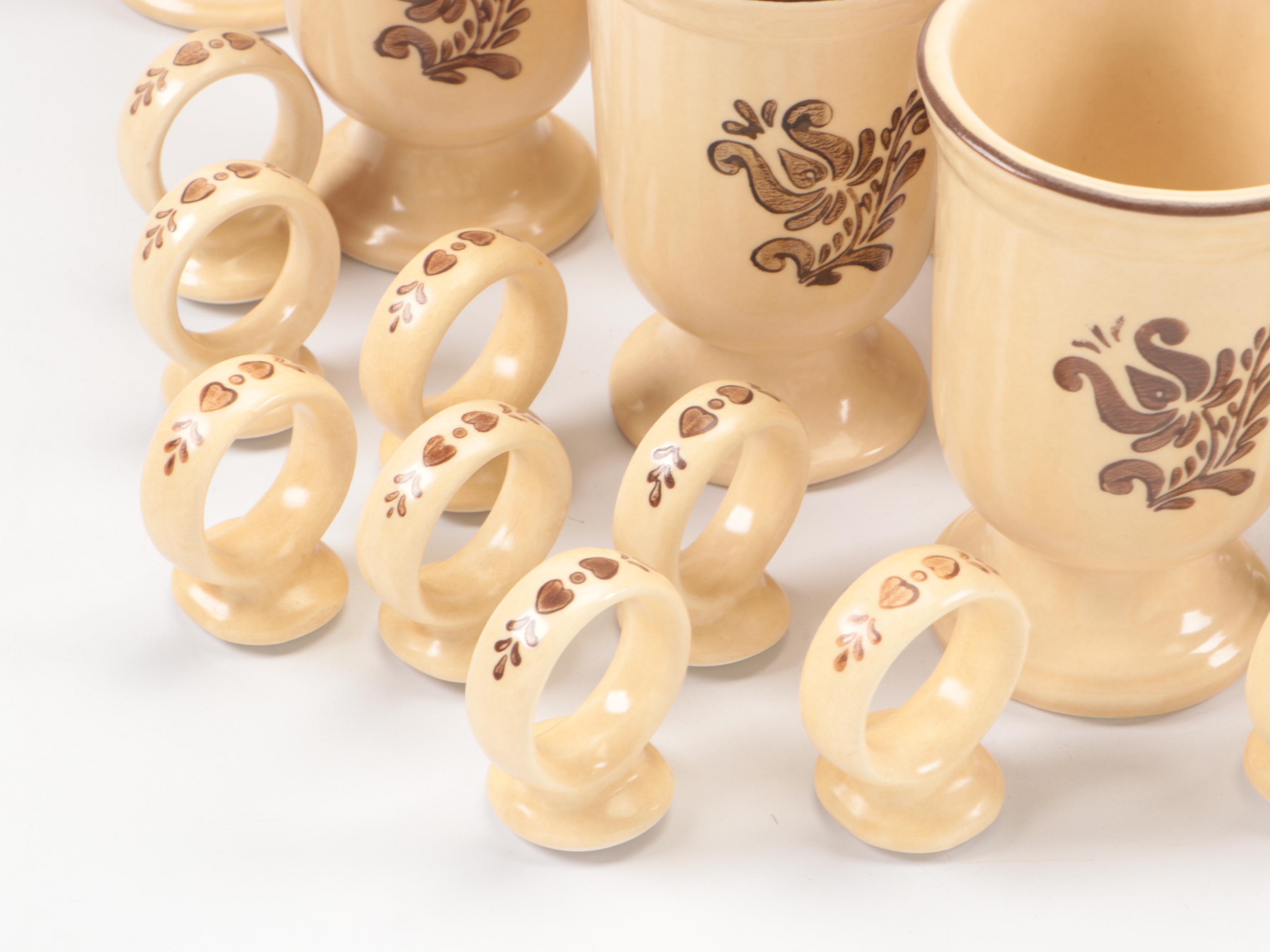 Pfaltzgraff "Village" Stoneware Dinnerware and Serving Pieces