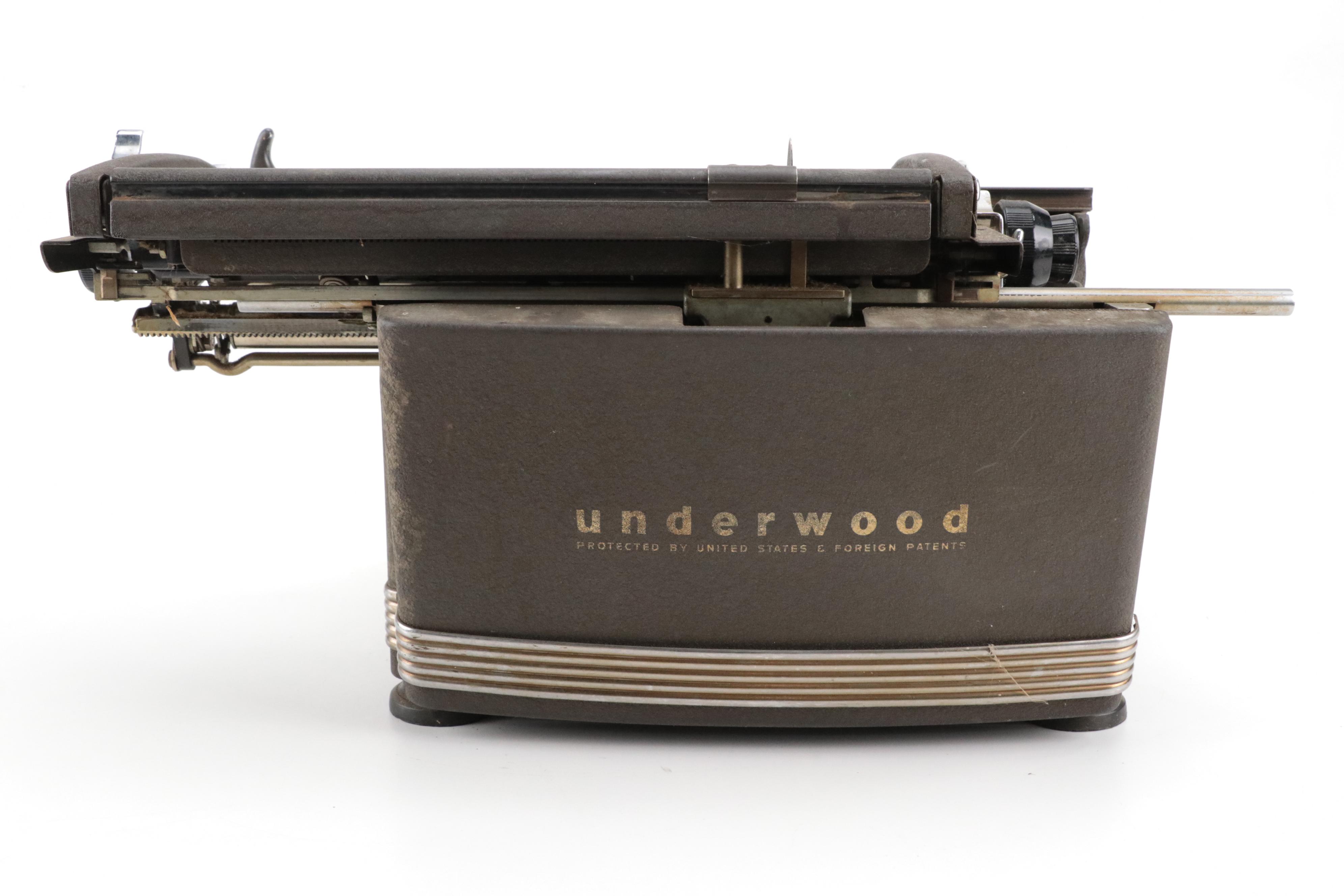Underwood "Rhythm Touch" Typewriter, Circa 1952