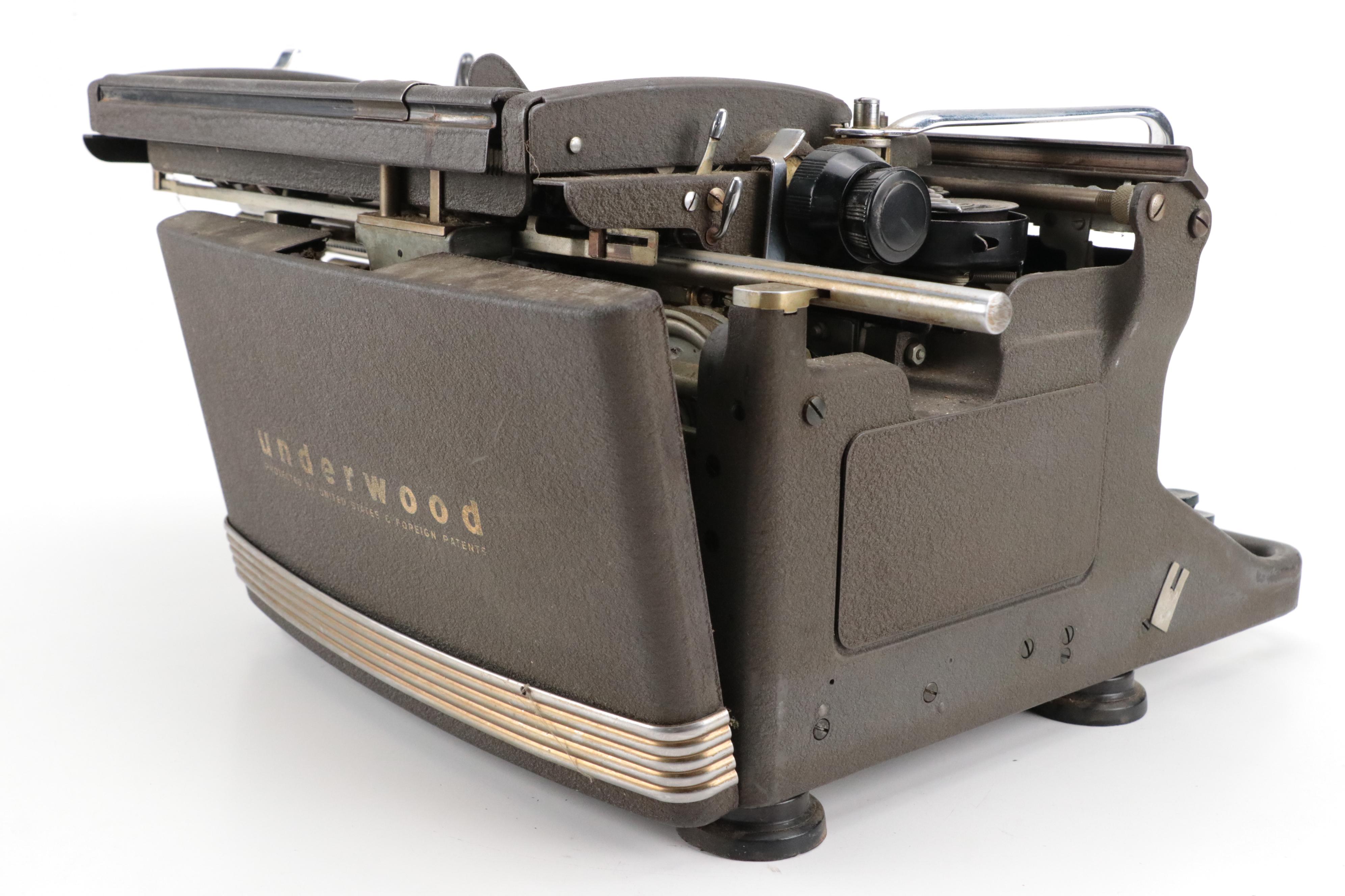 Underwood "Rhythm Touch" Typewriter, Circa 1952