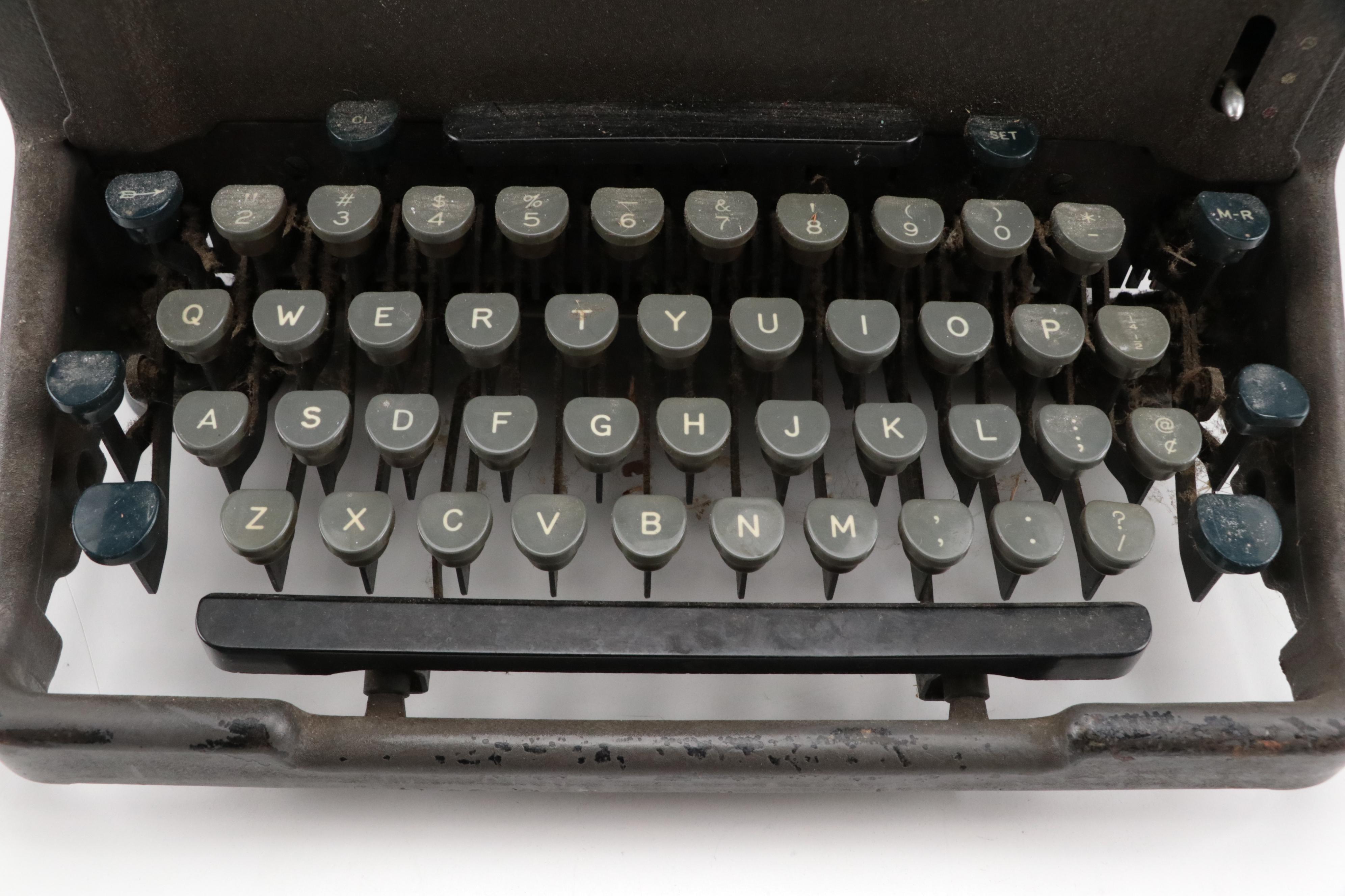 Underwood "Rhythm Touch" Typewriter, Circa 1952