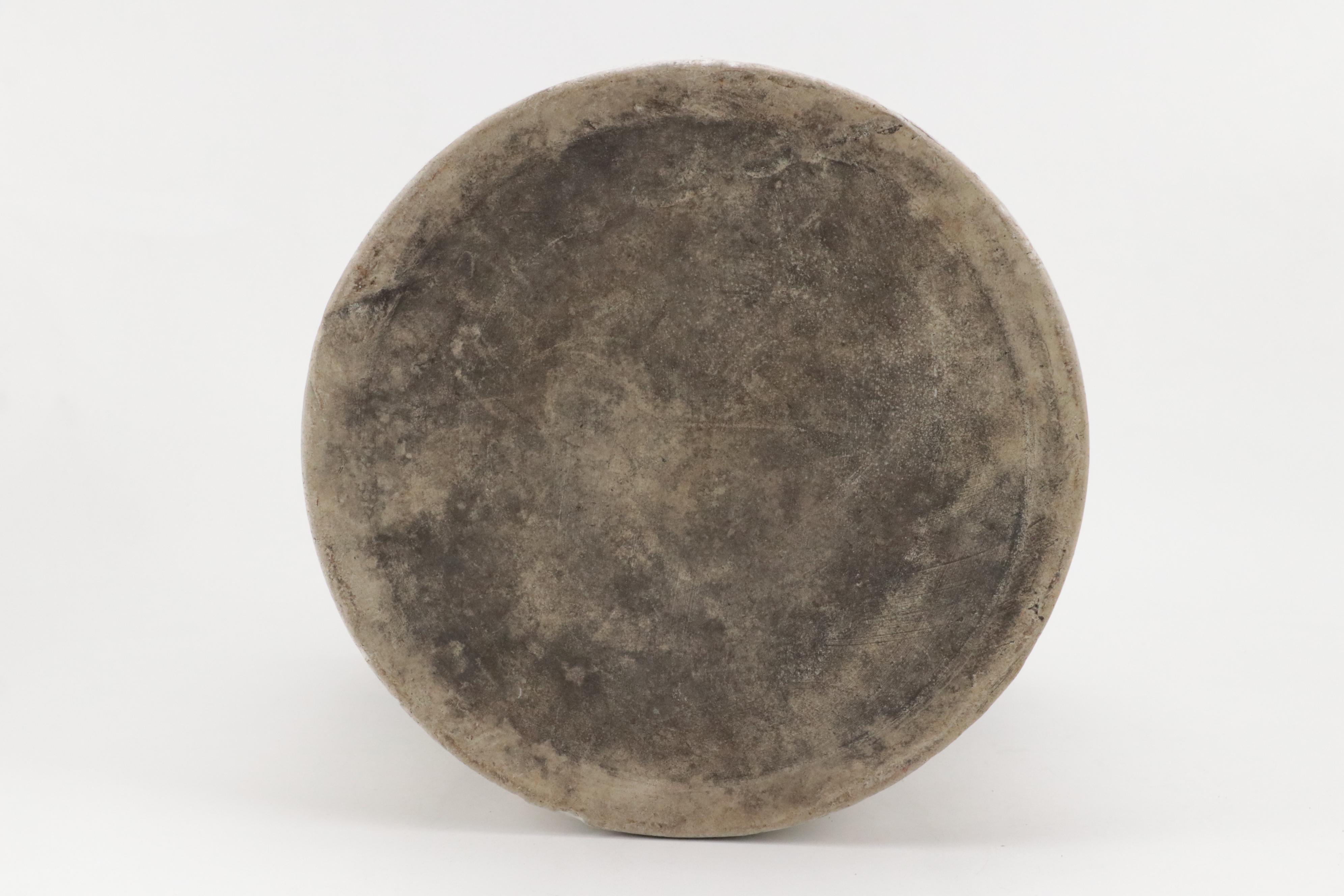 Six Gallon Two Tone Stoneware Crock, Early to Mid-20th Century