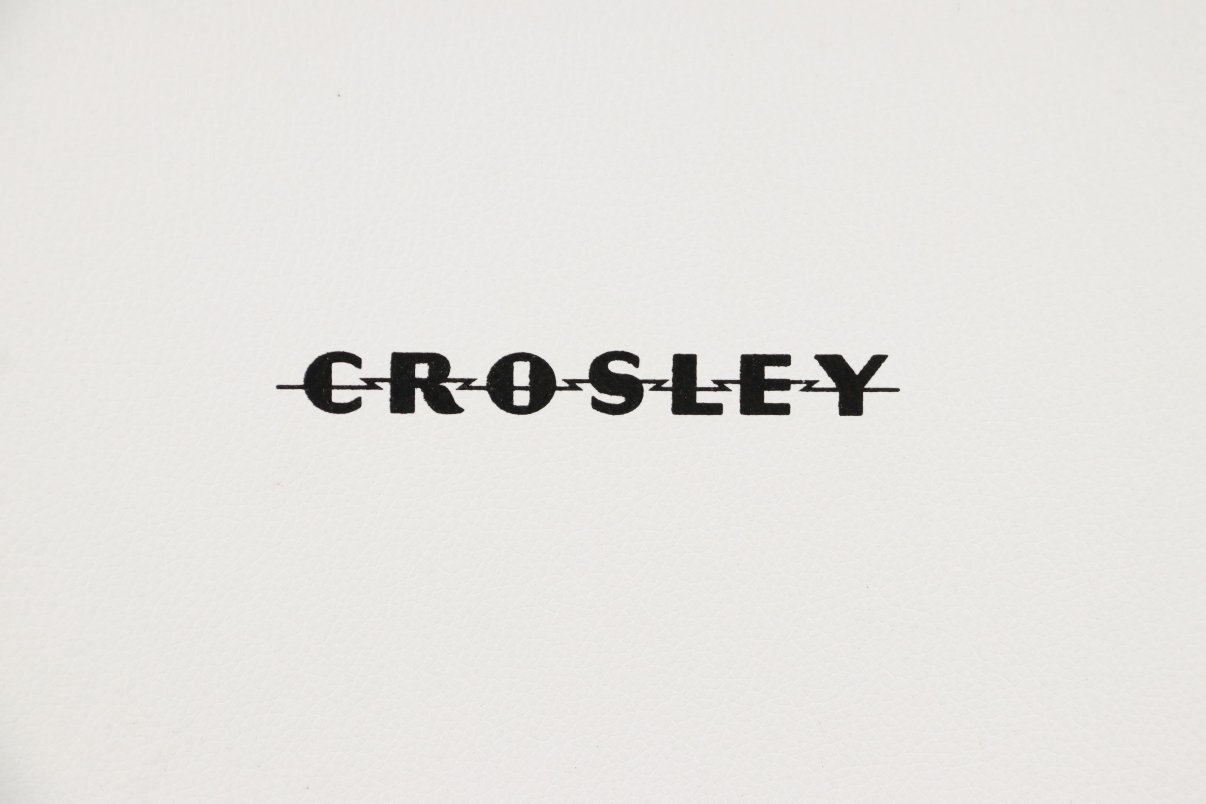 Crosley Faux Leather 3-Speed Bluetooth Record Player Turntable