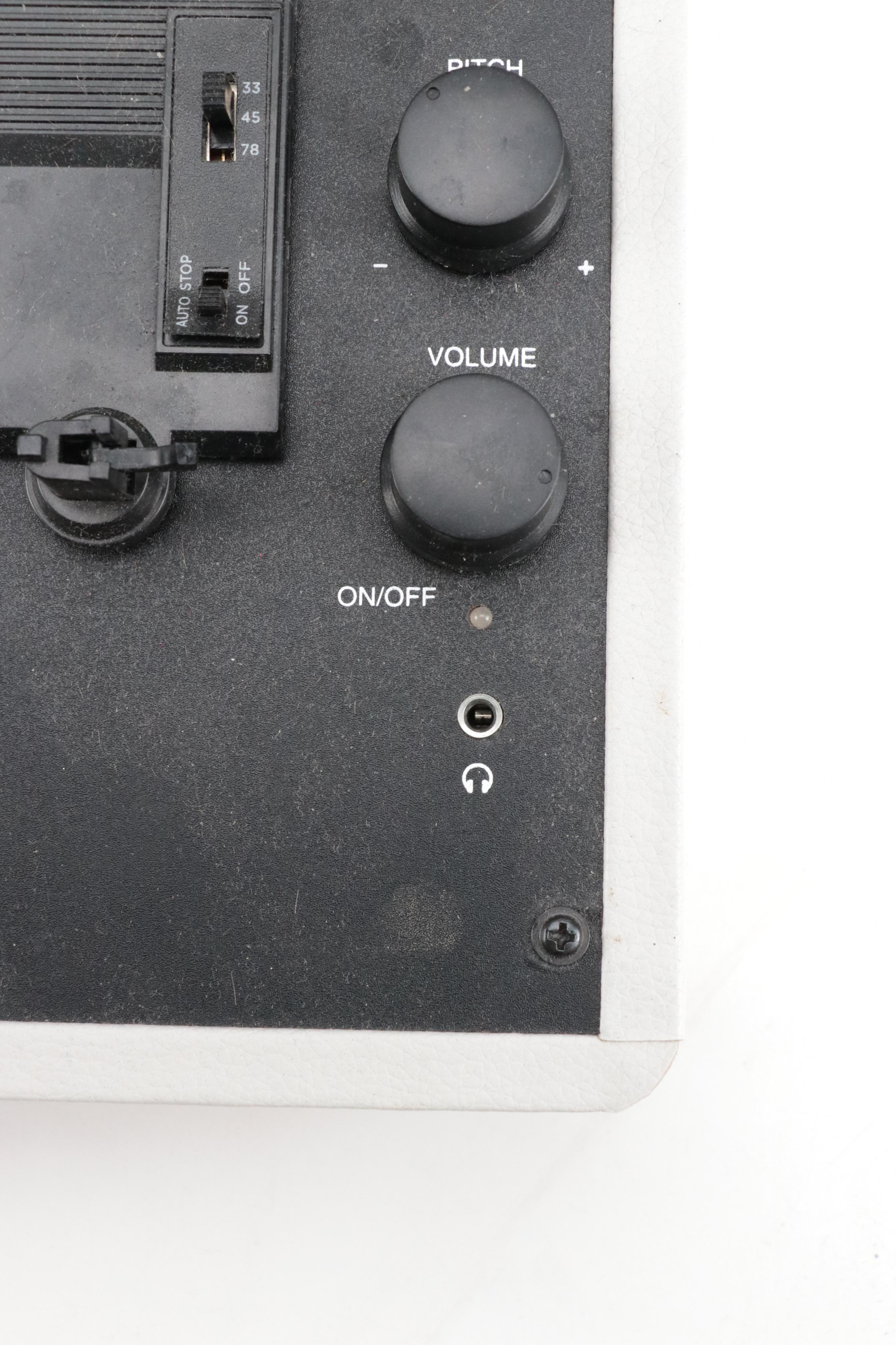 Crosley Faux Leather 3-Speed Bluetooth Record Player Turntable