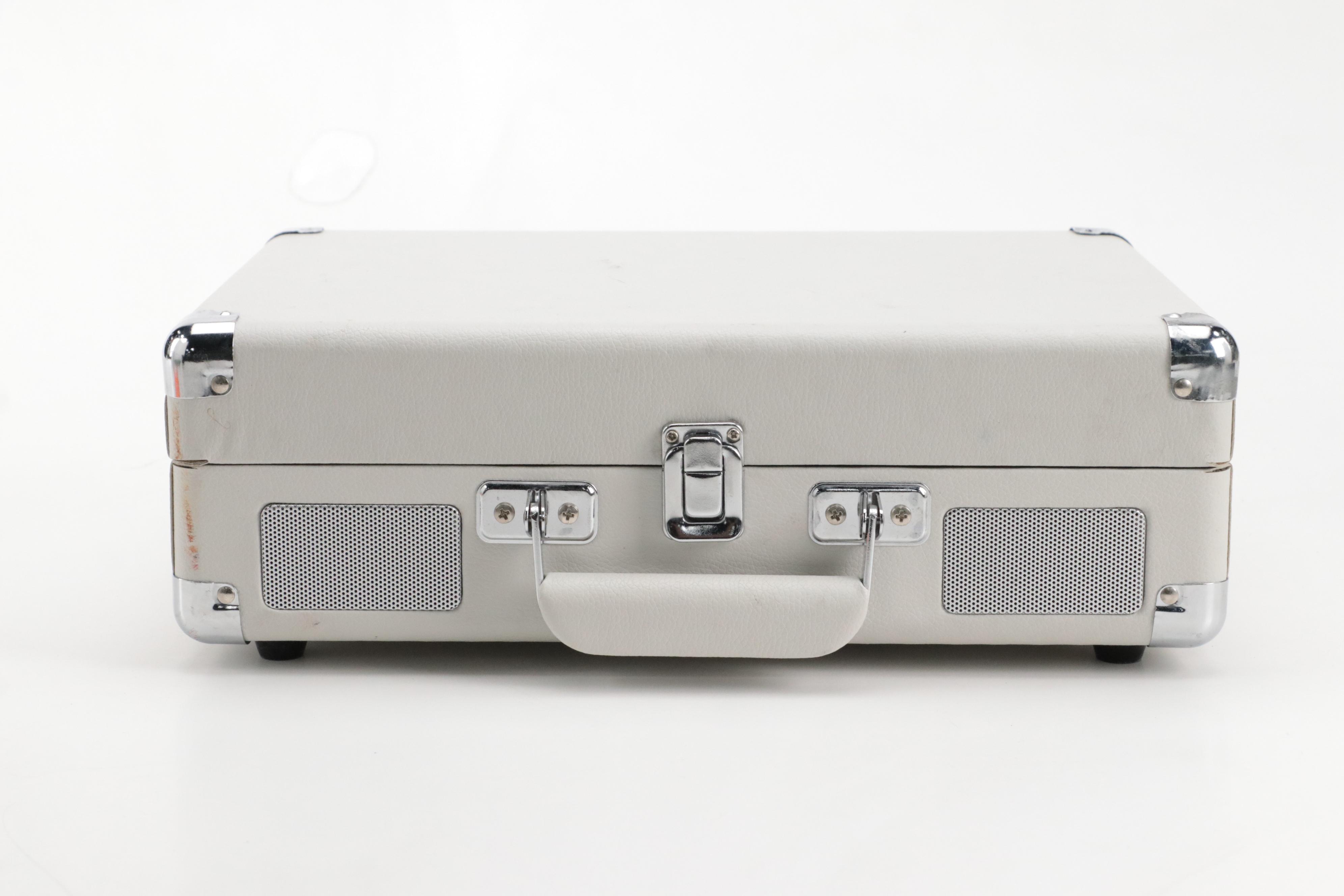 Crosley Faux Leather 3-Speed Bluetooth Record Player Turntable