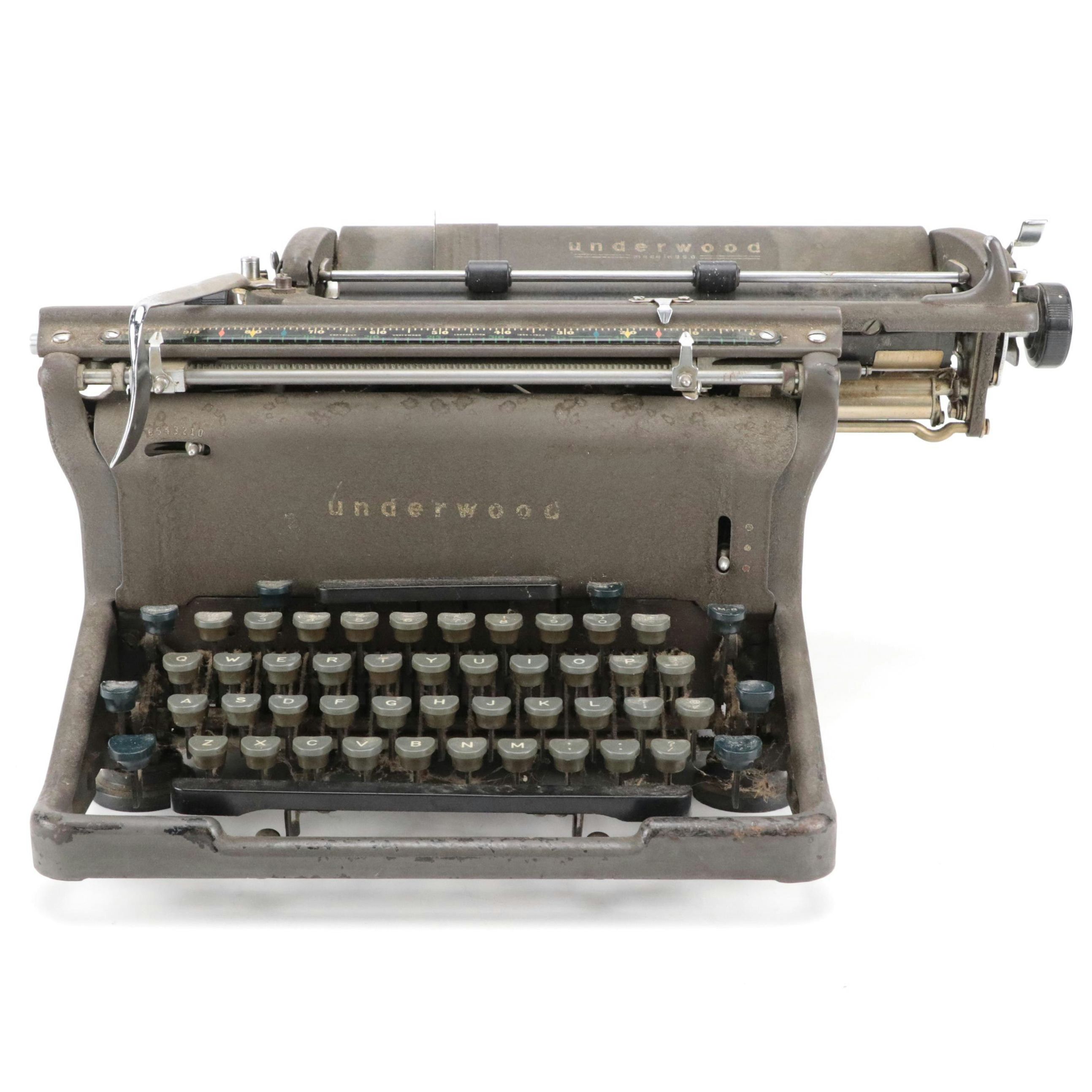 Underwood "Rhythm Touch" Typewriter, Circa 1952