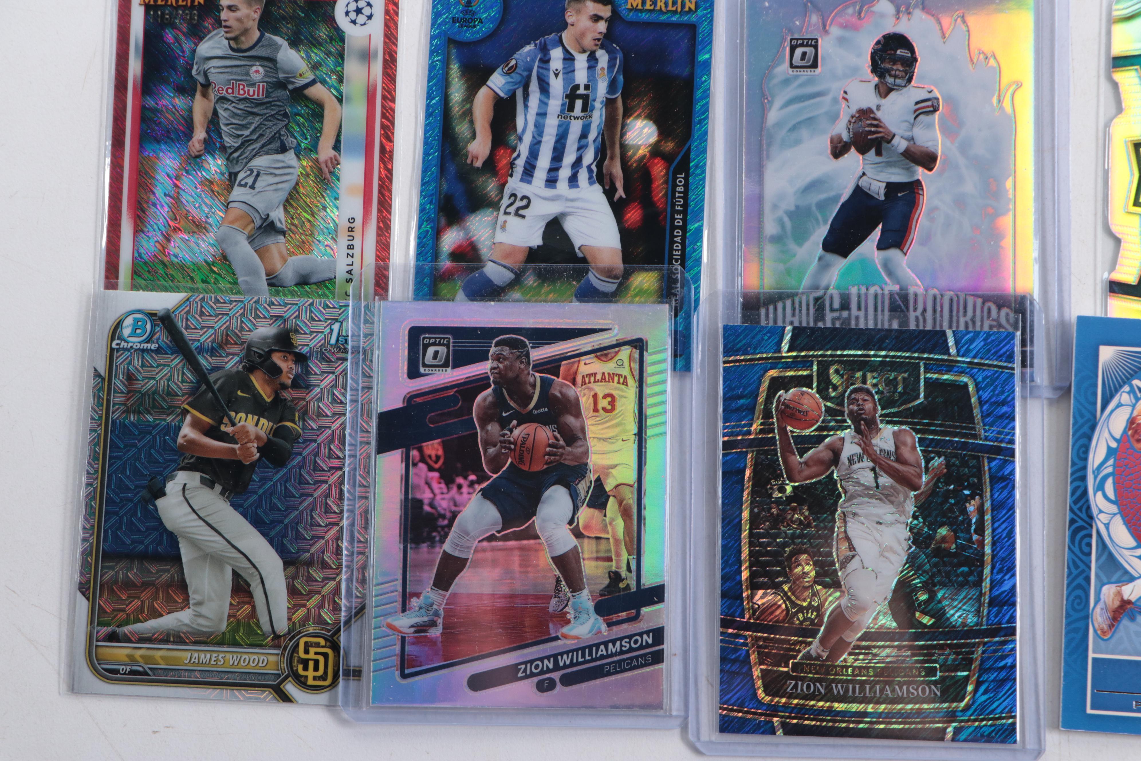 Donruss Optic with Other Sports Cards Featuring Zion Williamson and More