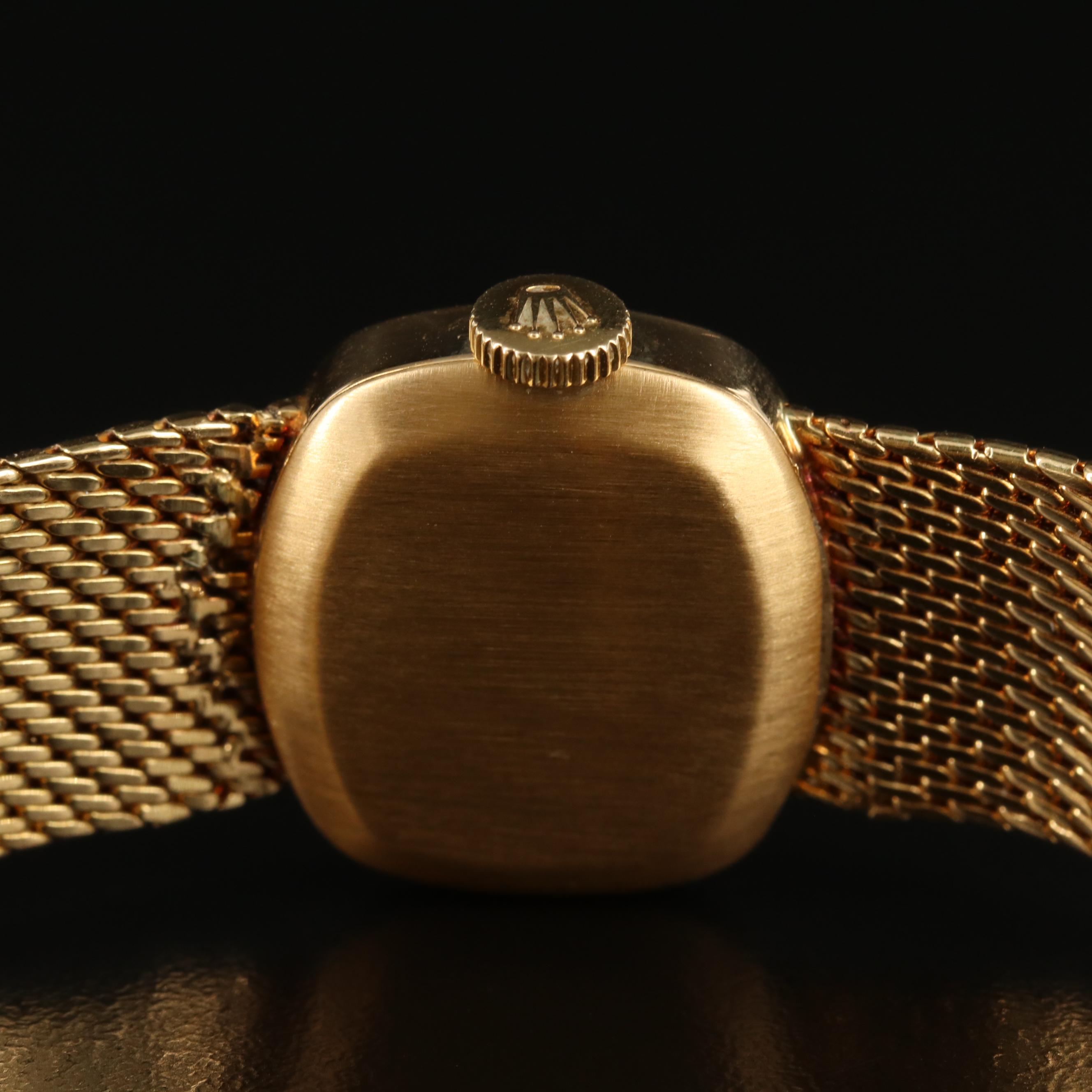 Rolex Precision 18K Gold Cocktail Watch