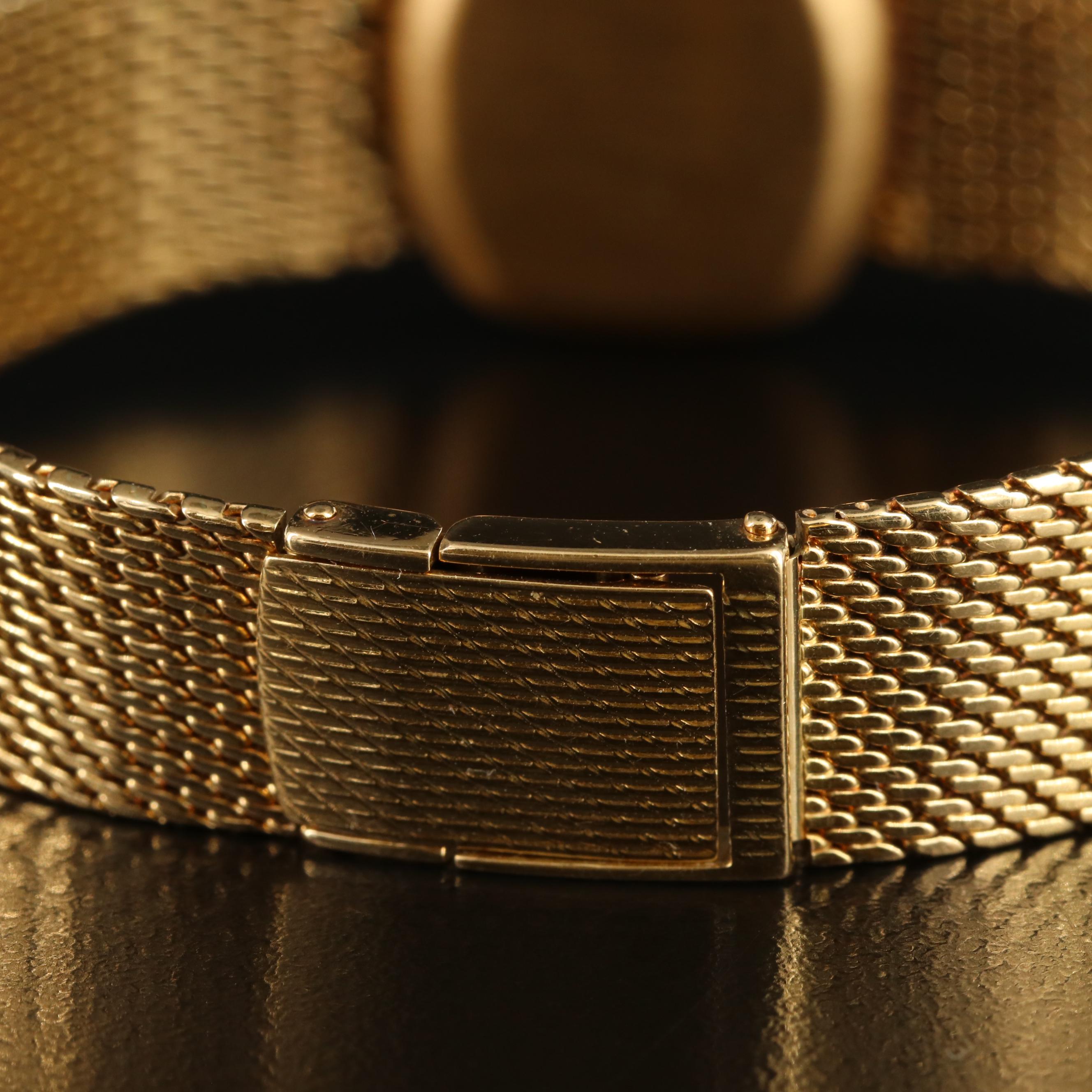 Rolex Precision 18K Gold Cocktail Watch