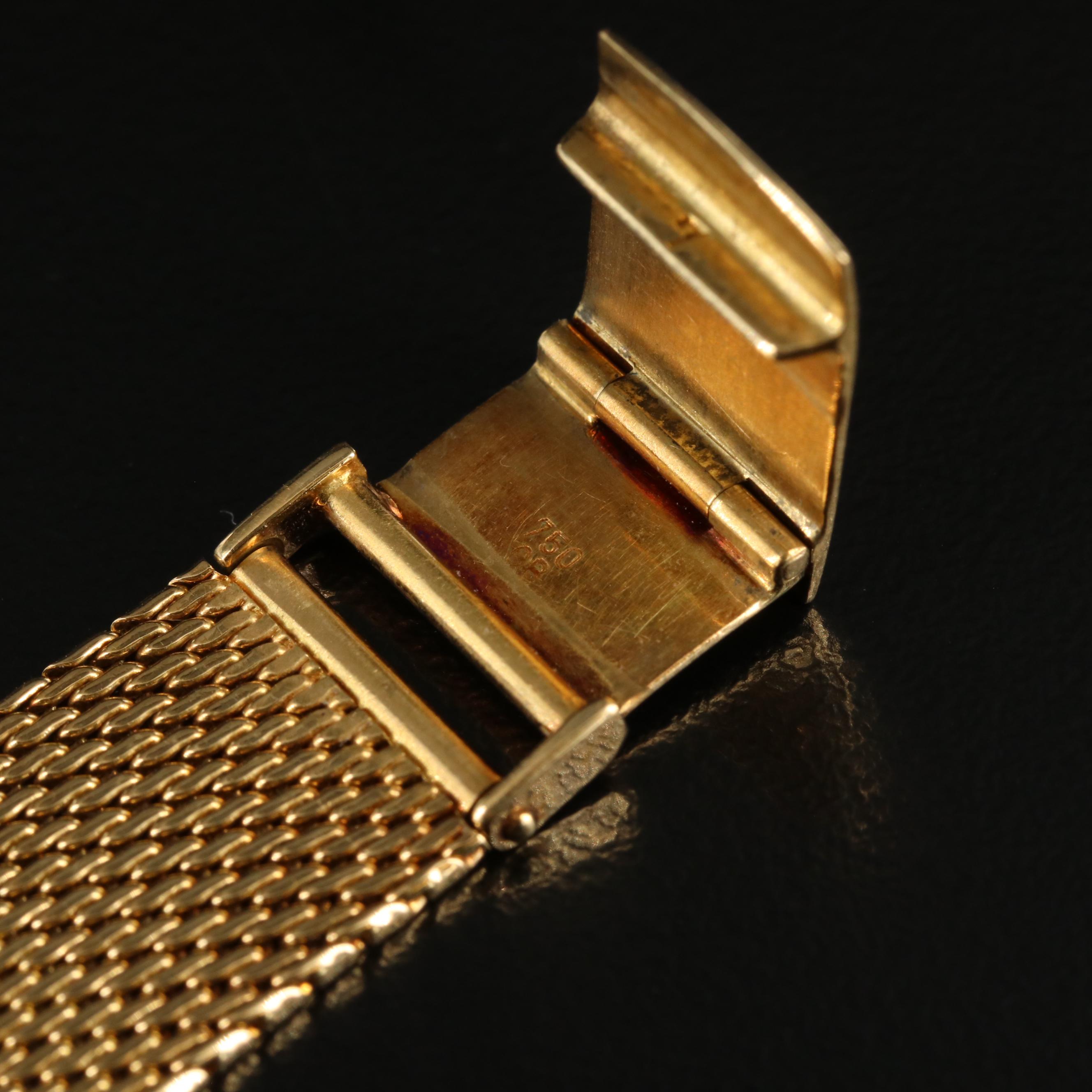 Rolex Precision 18K Gold Cocktail Watch