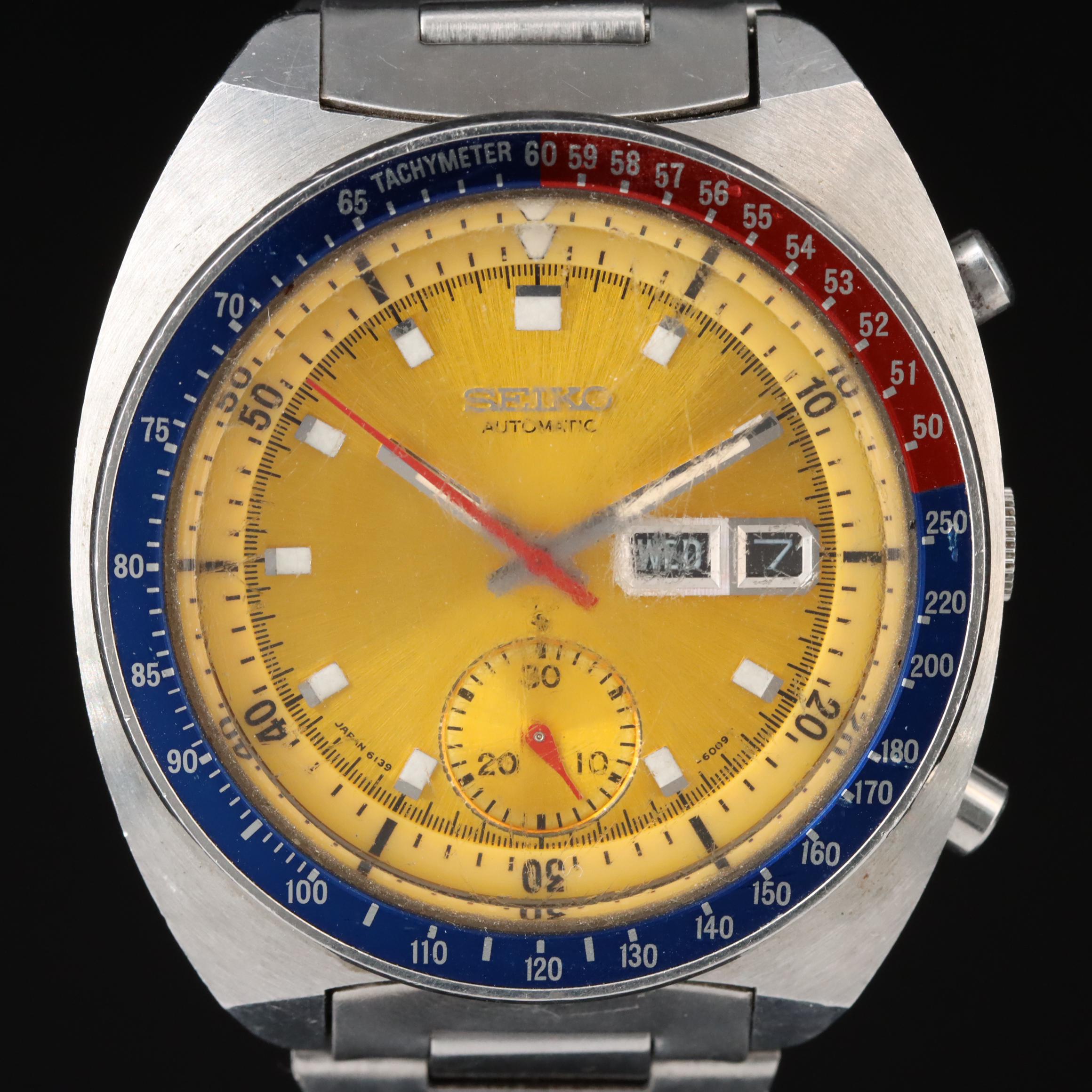 Vintage Seiko 6139-6005 "Pogue" Watch