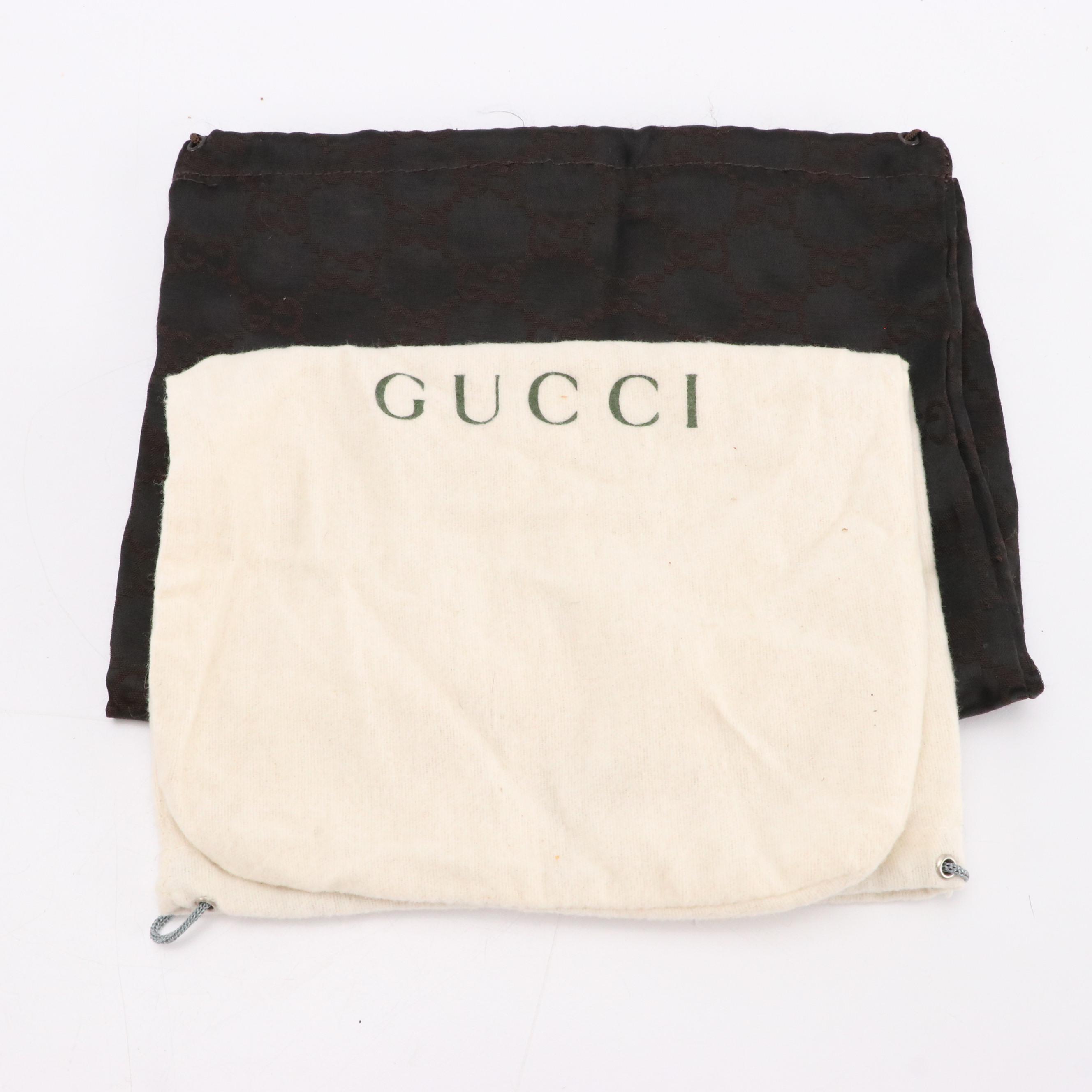 Assorted Designer Dust Bags Featuring Prada, Gucci, Fendi, Chanel & More