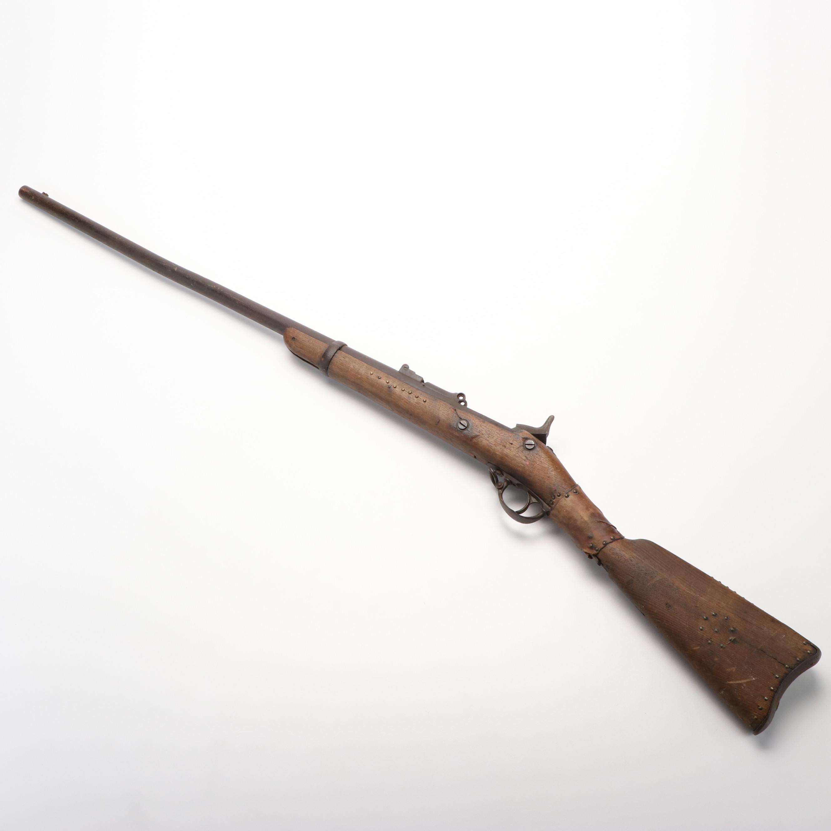 Civil War Era US Model 1864 Springfield Musket with Trapdoor Conversion