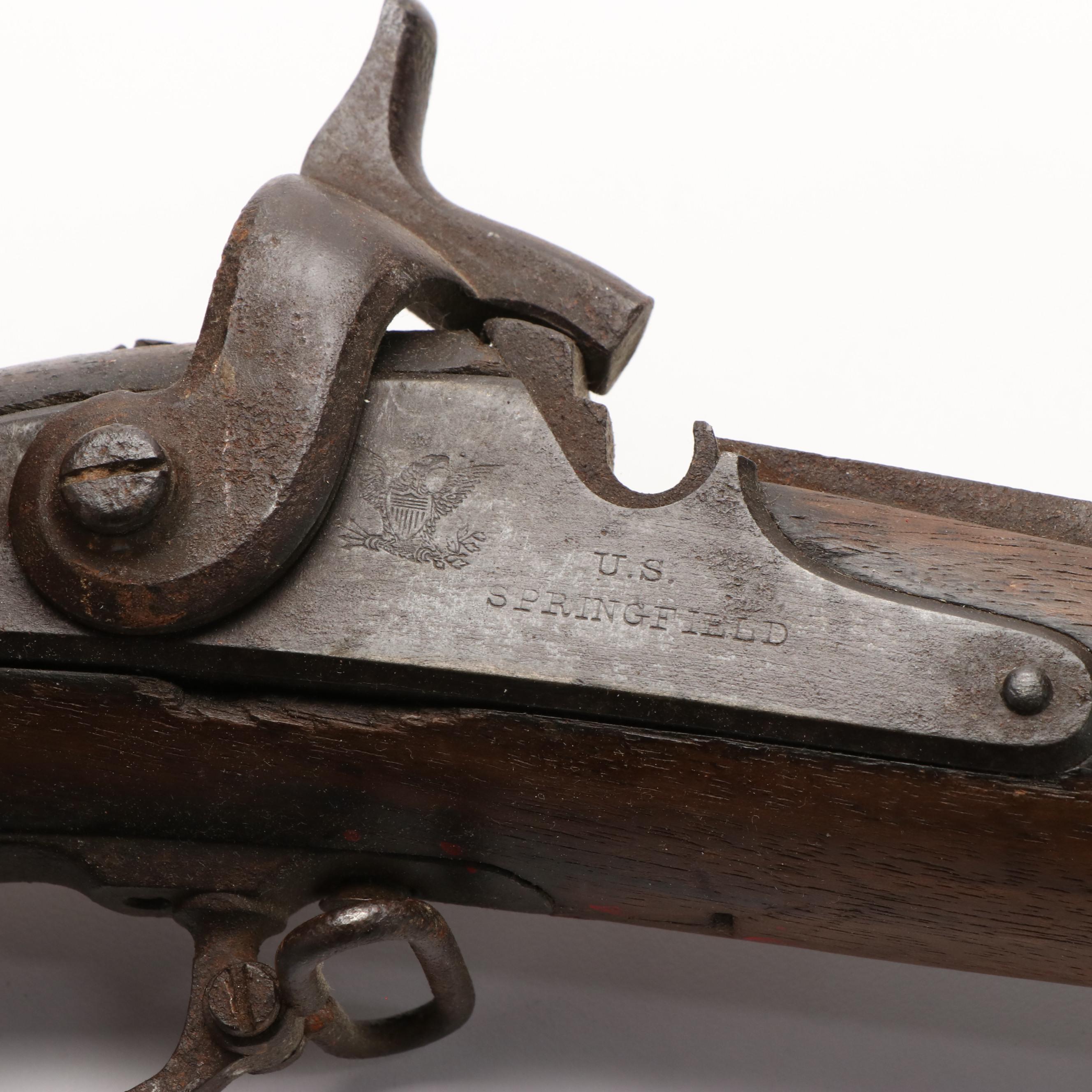 Civil War Era US Model 1864 Springfield Musket with Trapdoor Conversion