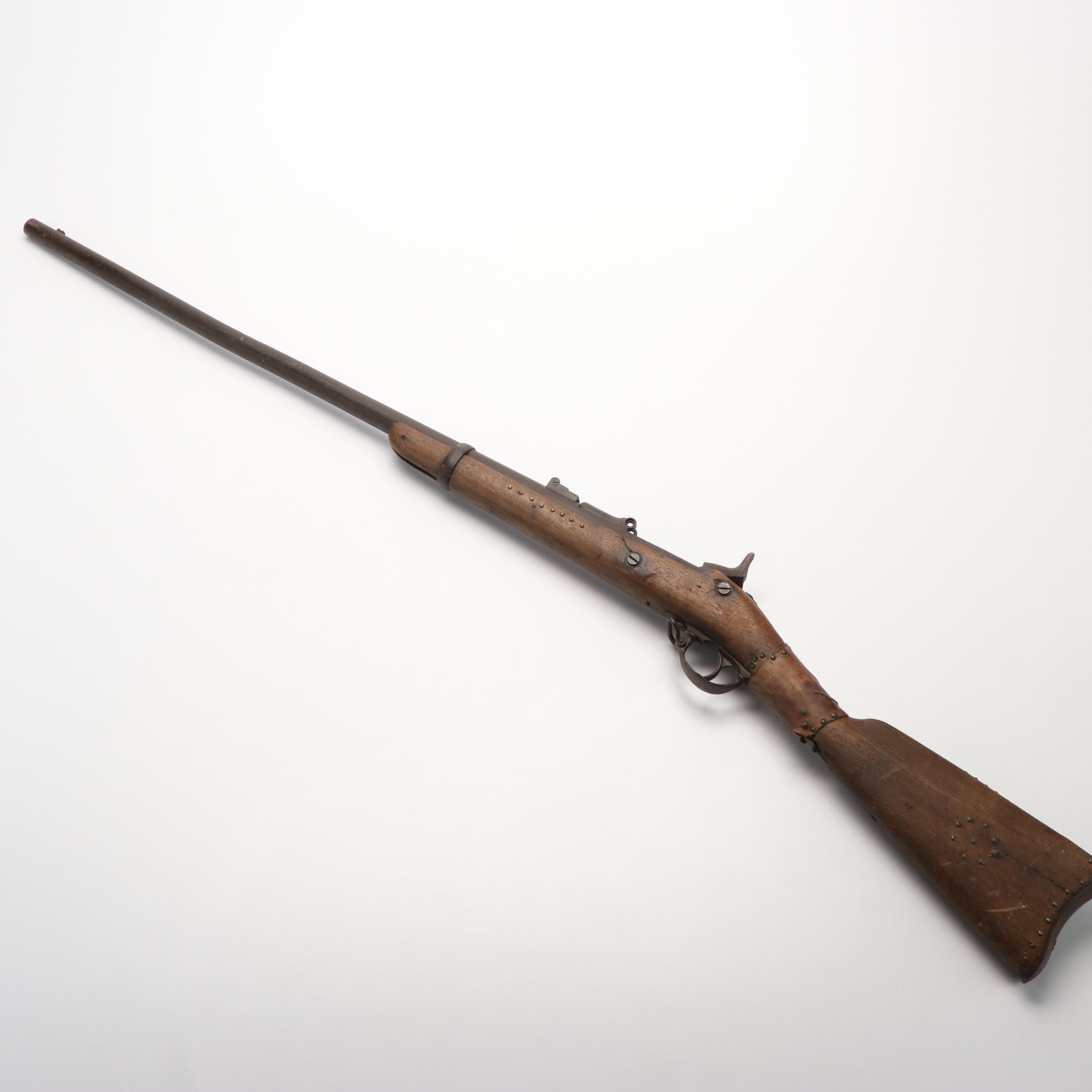 Civil War Era US Model 1864 Springfield Musket with Trapdoor Conversion