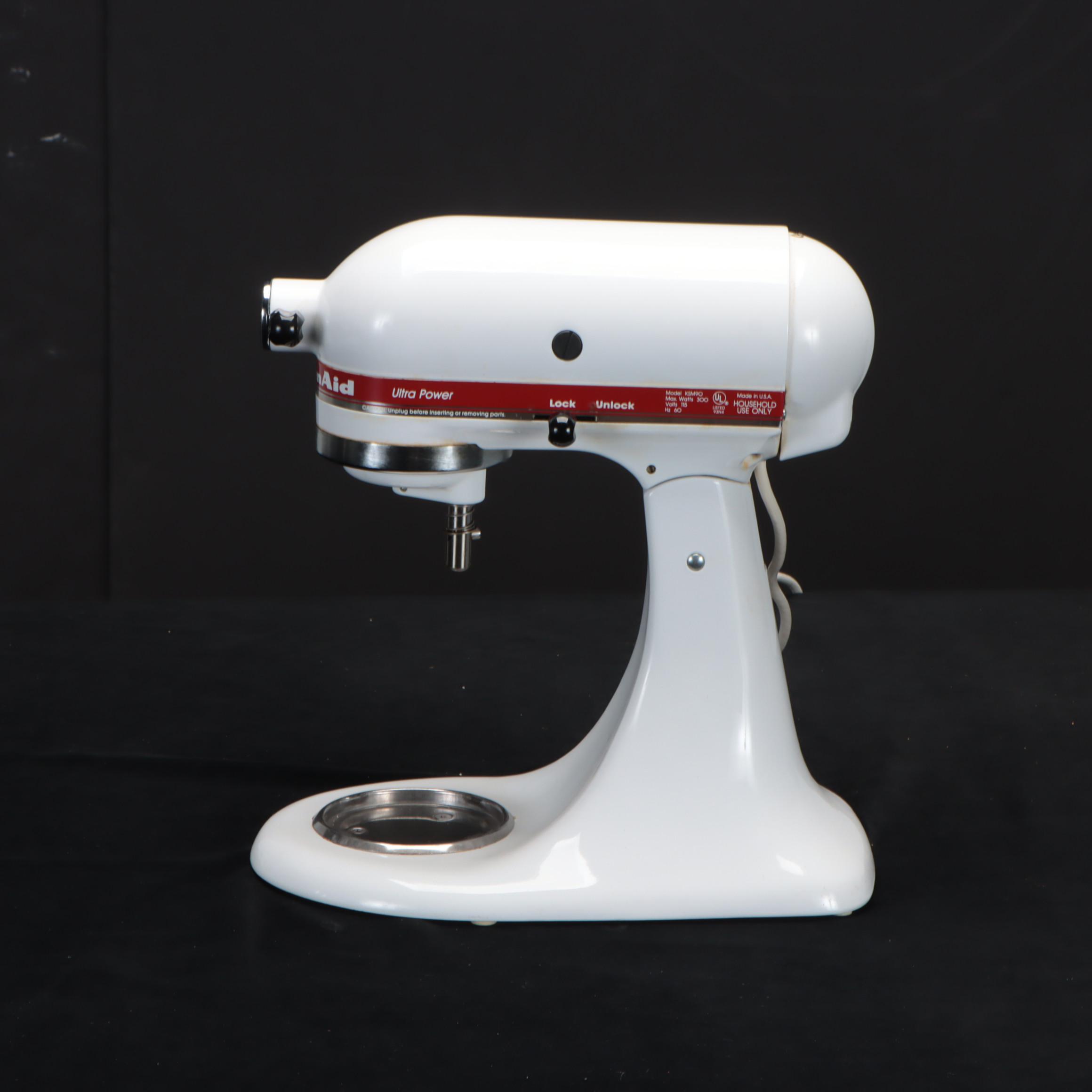 KitchenAid Ultra Power Classic Series White Standing Mixer, 1922