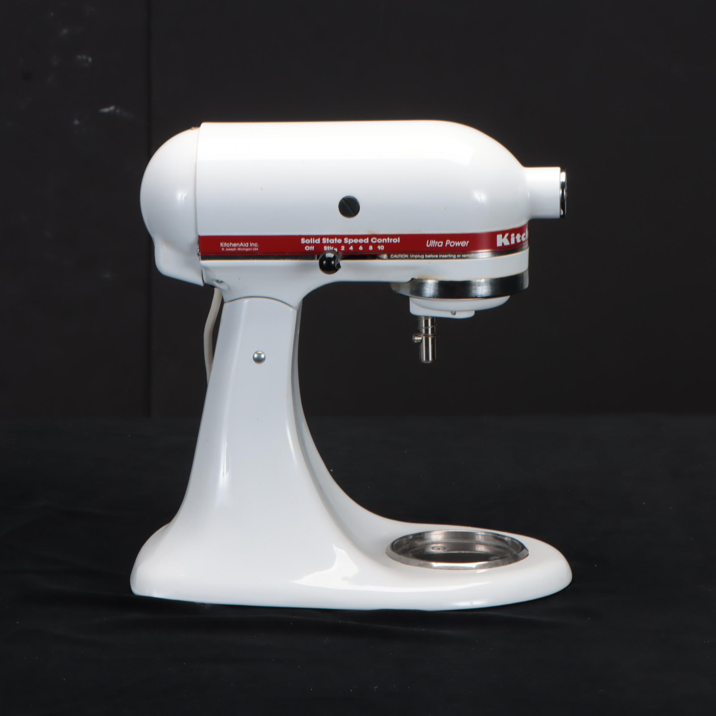 KitchenAid Ultra Power Classic Series White Standing Mixer, 1922