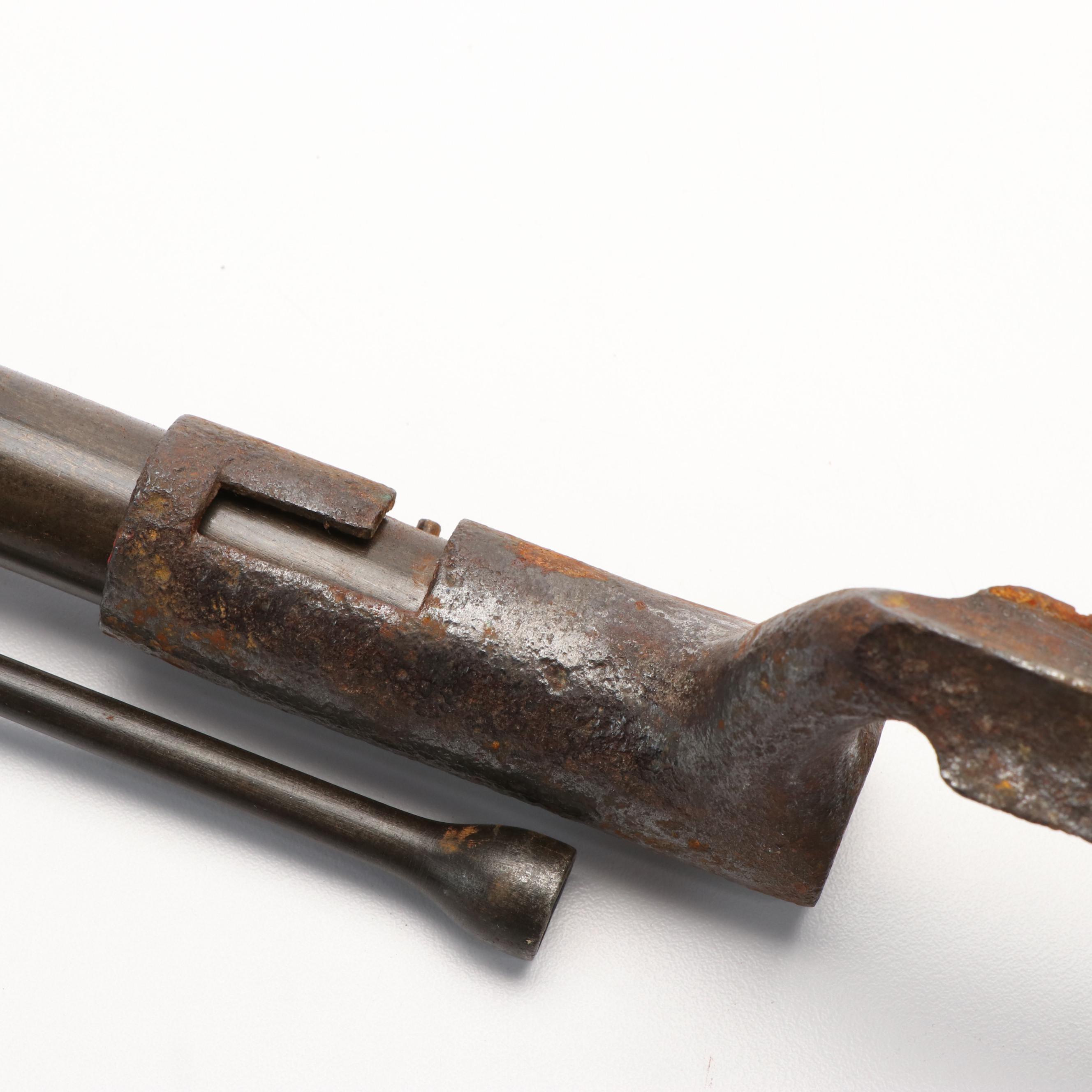 Civil War Era US Model 1863 Springfield Musket with Bayonet