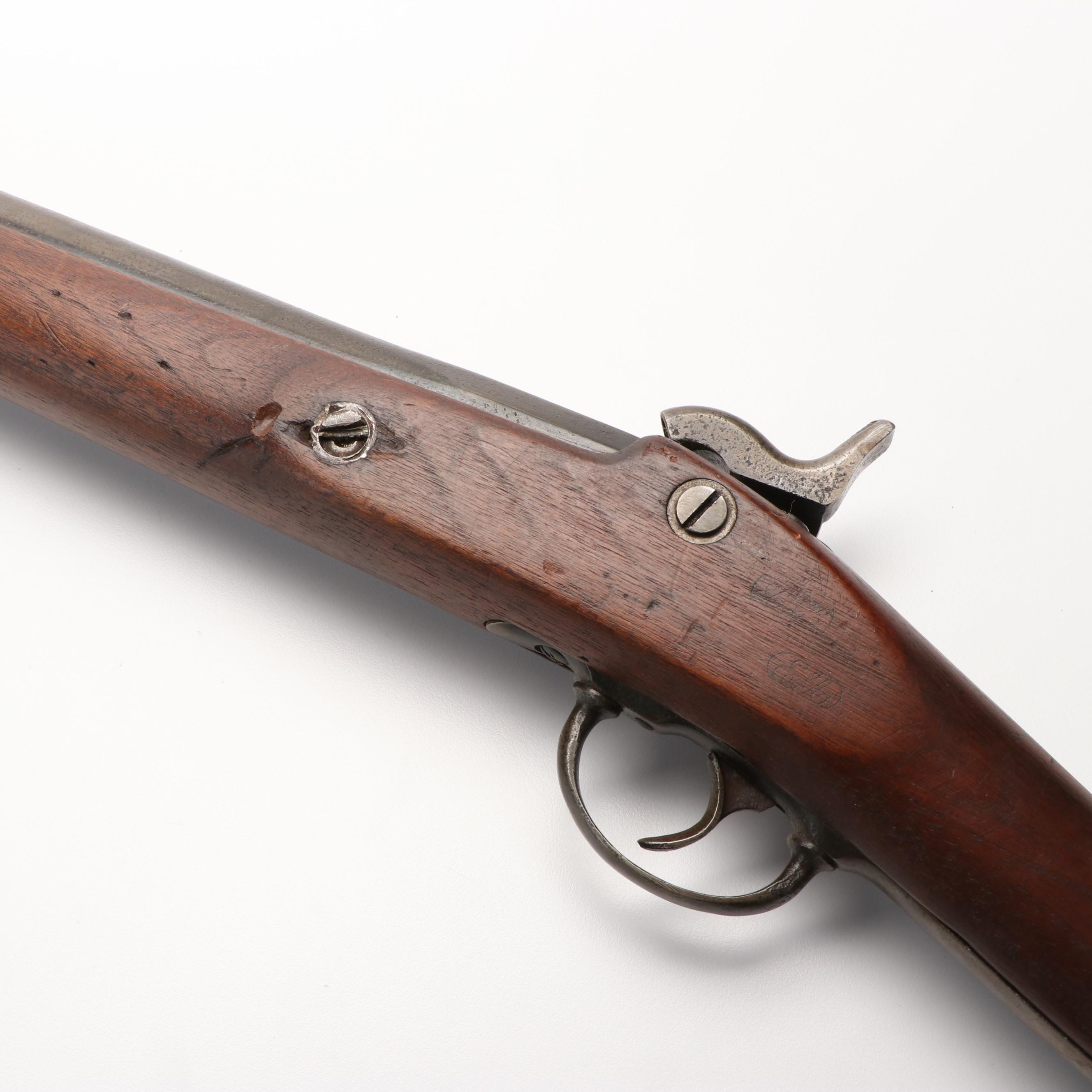 Civil War Era US Model 1863 Springfield Musket with Bayonet