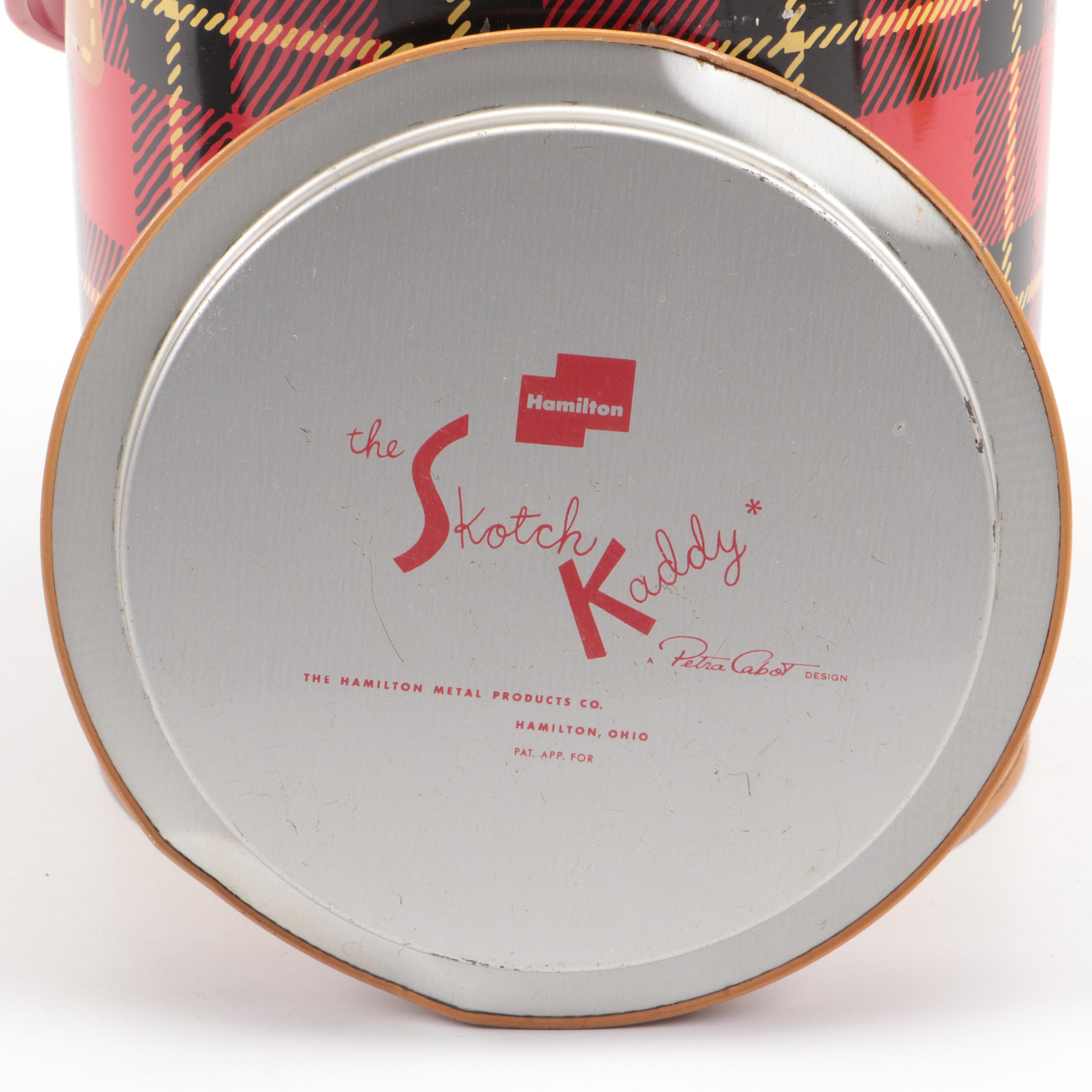 C.T. Ham Mfg. Co. No. 0 Nautical Lantern with Hamilton The Skotch Kaddy Cooler