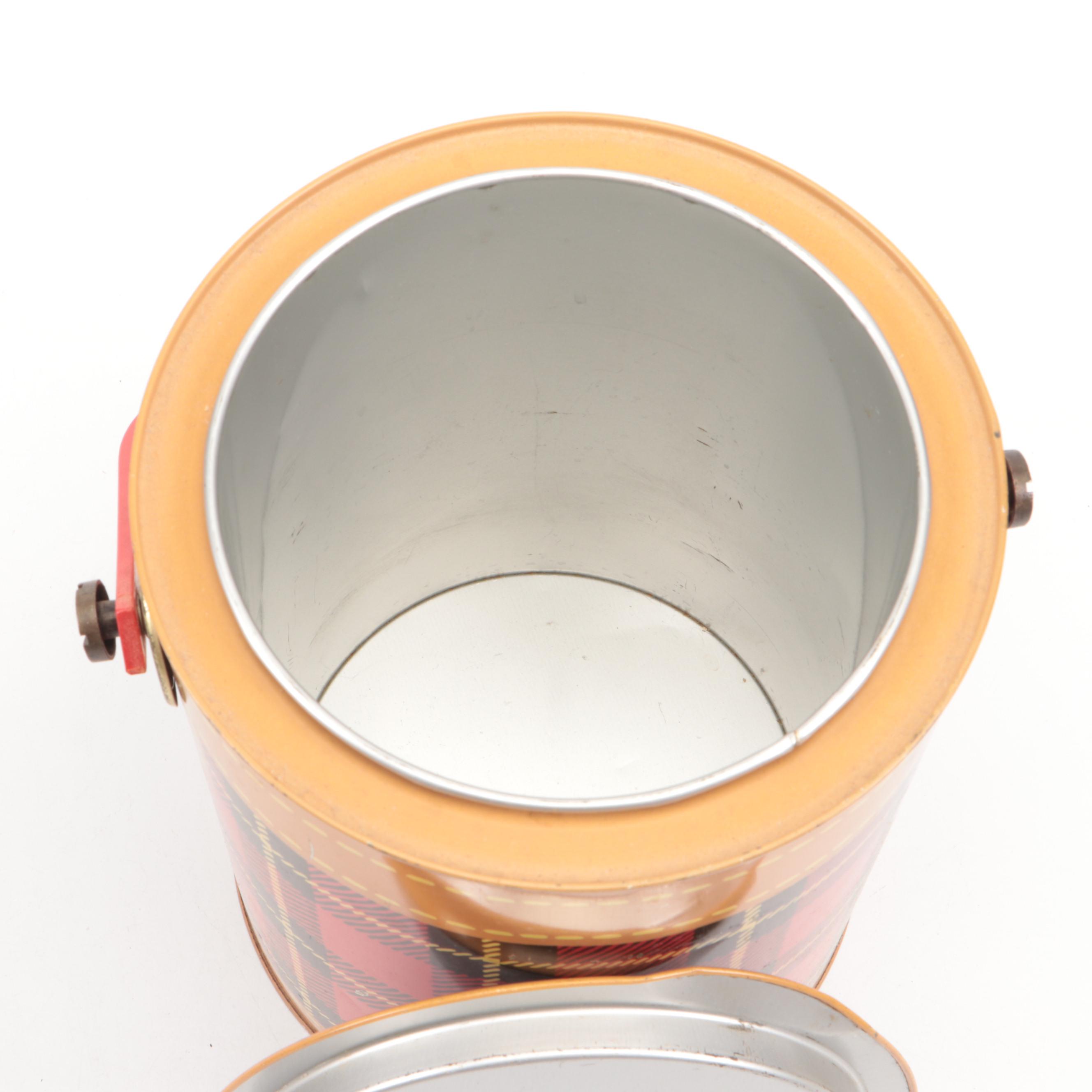 C.T. Ham Mfg. Co. No. 0 Nautical Lantern with Hamilton The Skotch Kaddy Cooler