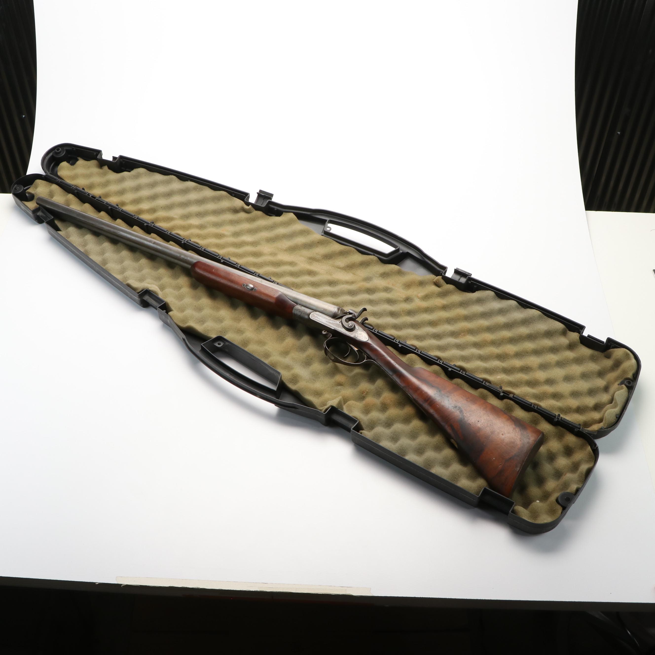 Antique W.W. Greener St. Mary Works Birmingham Side by Side Shotgun