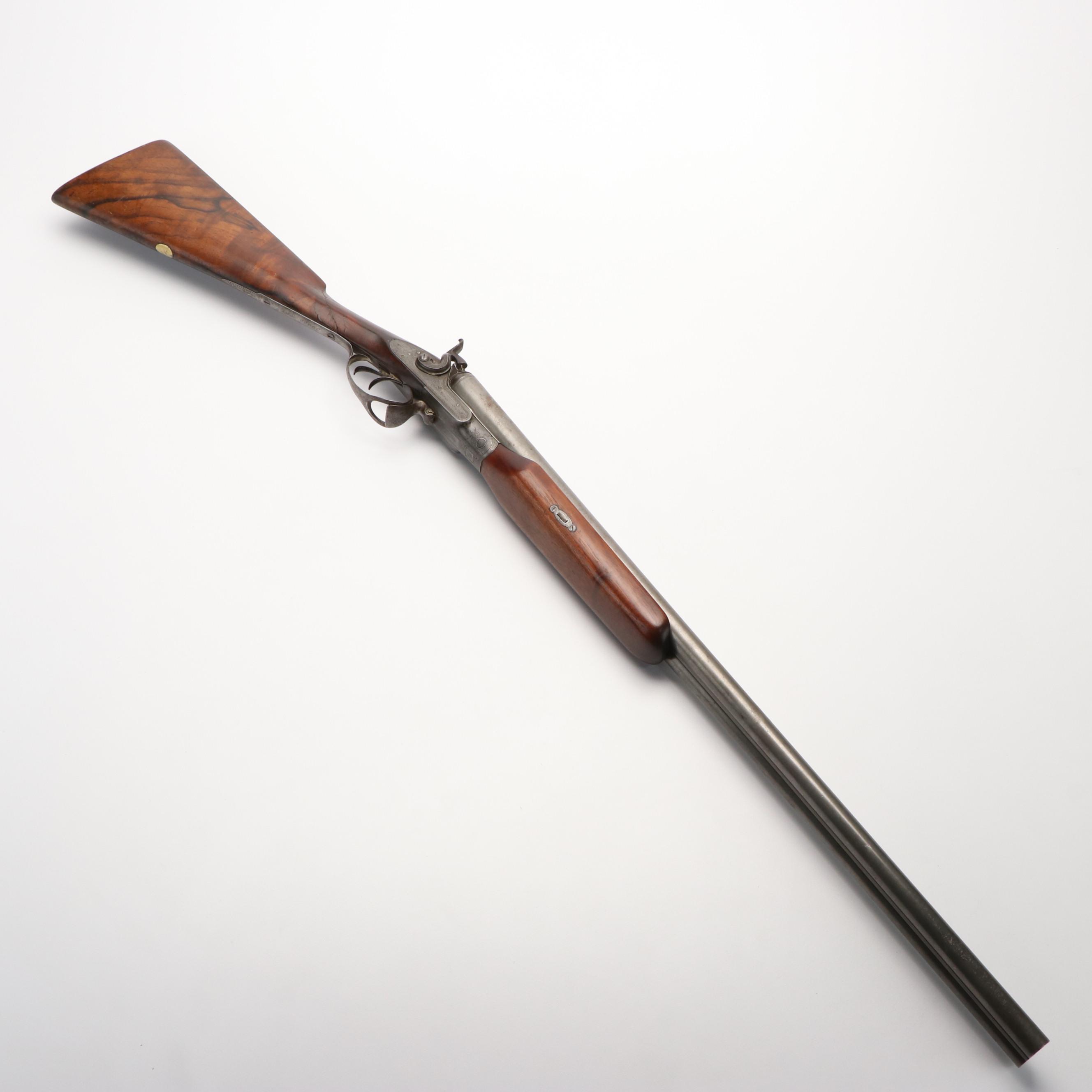 Antique W.W. Greener St. Mary Works Birmingham Side by Side Shotgun