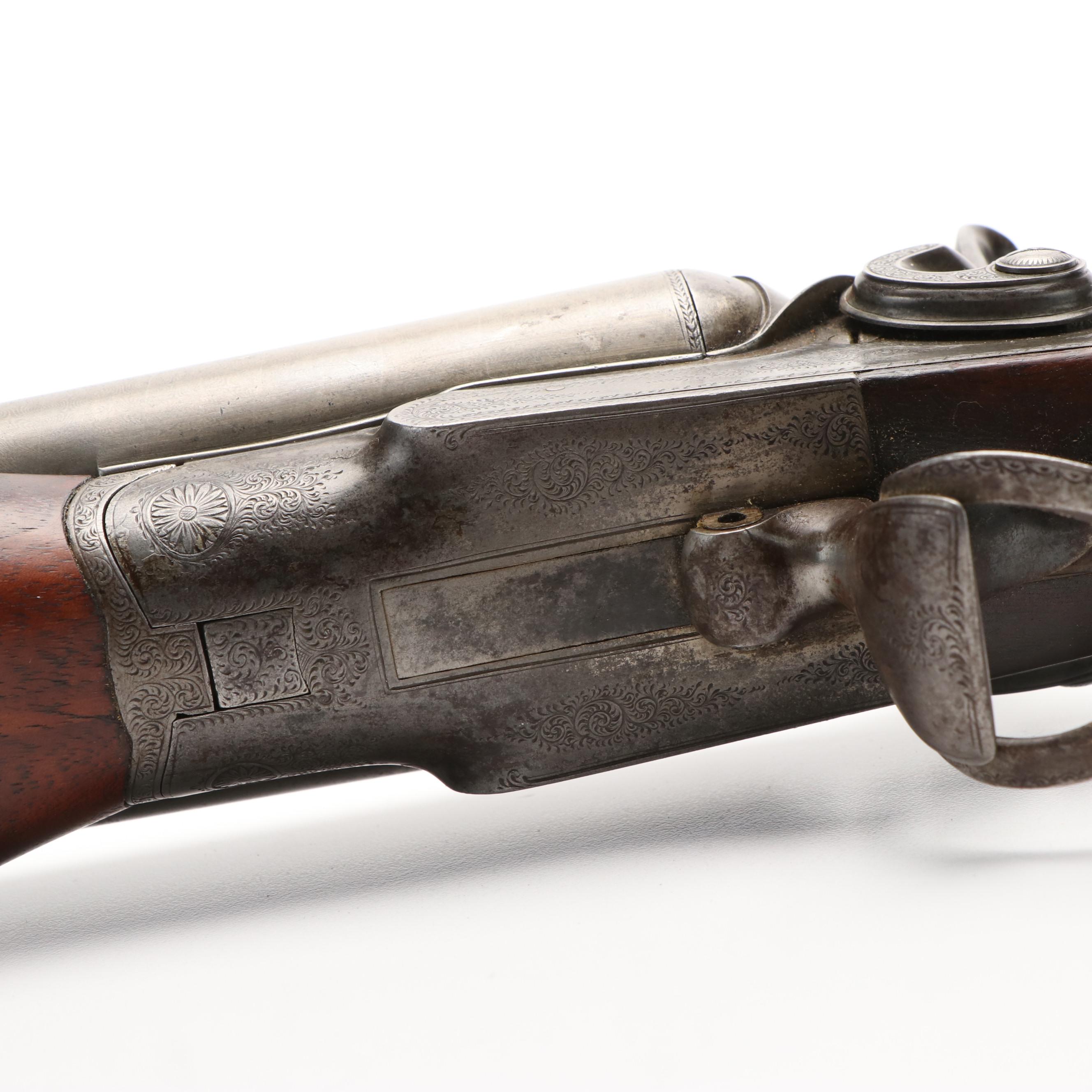 Antique W.W. Greener St. Mary Works Birmingham Side by Side Shotgun