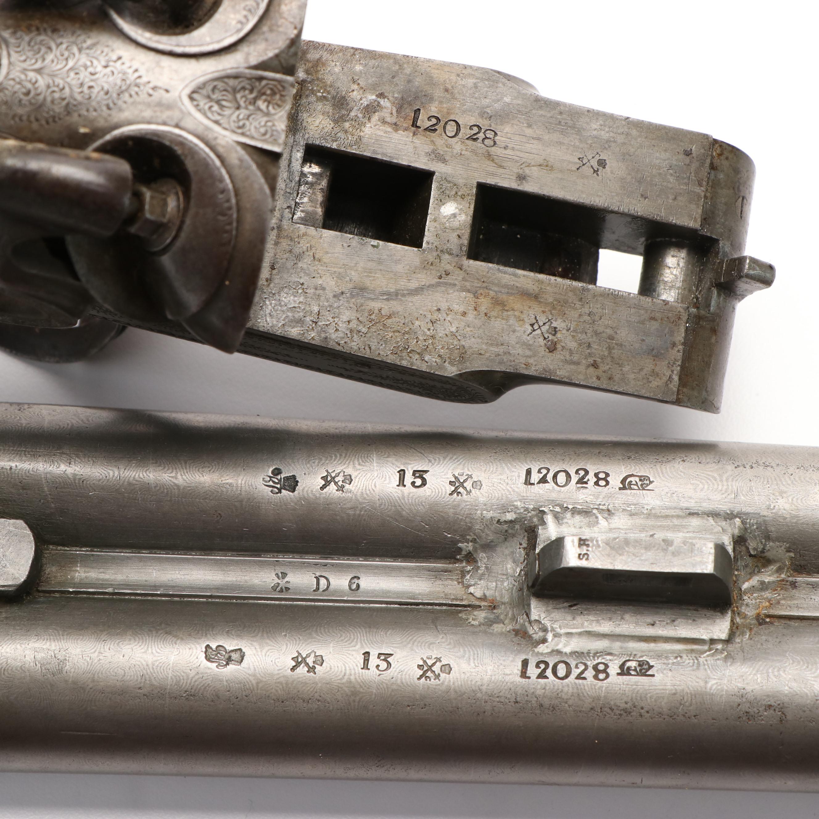 Antique W.W. Greener St. Mary Works Birmingham Side by Side Shotgun