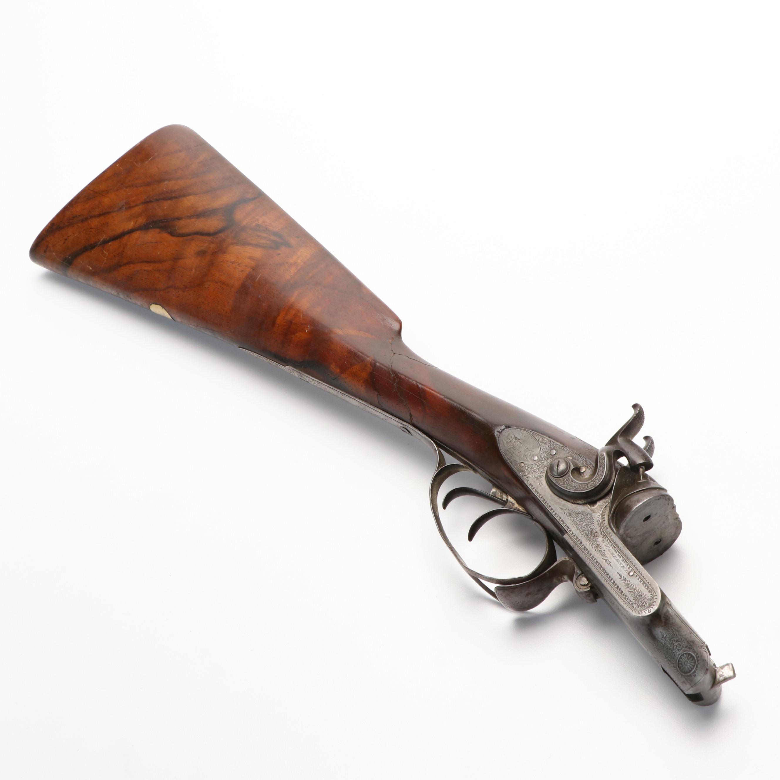 Antique W.W. Greener St. Mary Works Birmingham Side by Side Shotgun