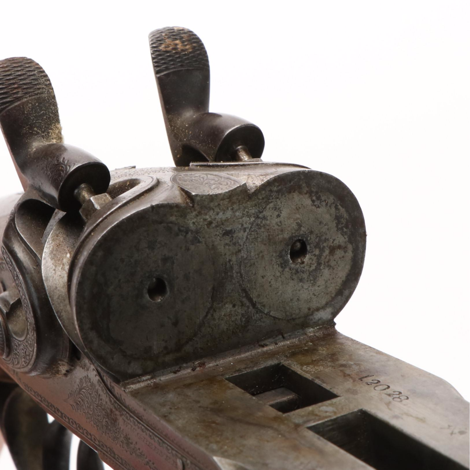 Antique W.W. Greener St. Mary Works Birmingham Side by Side Shotgun